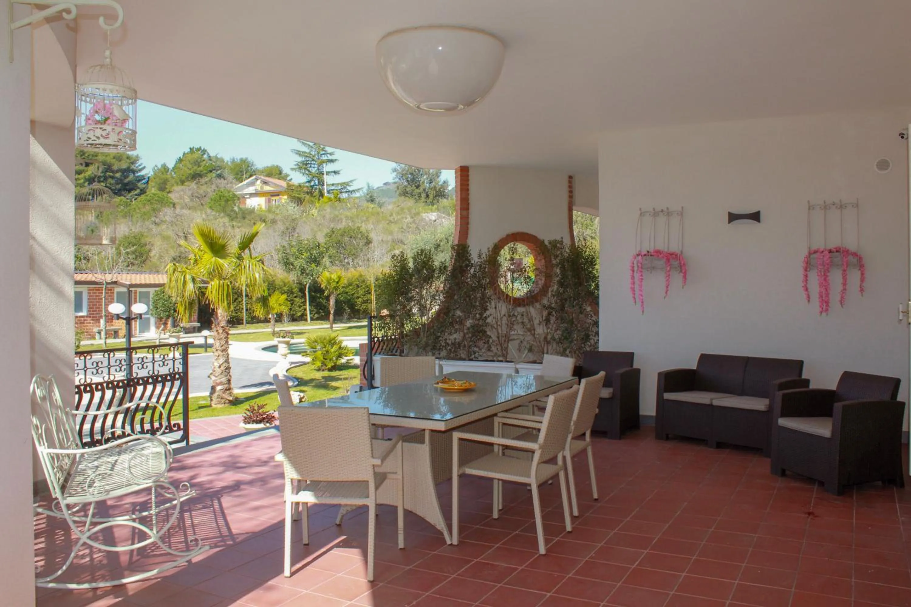 Balcony/Terrace in B&B Blanc Maison Etna Relais & Charme
