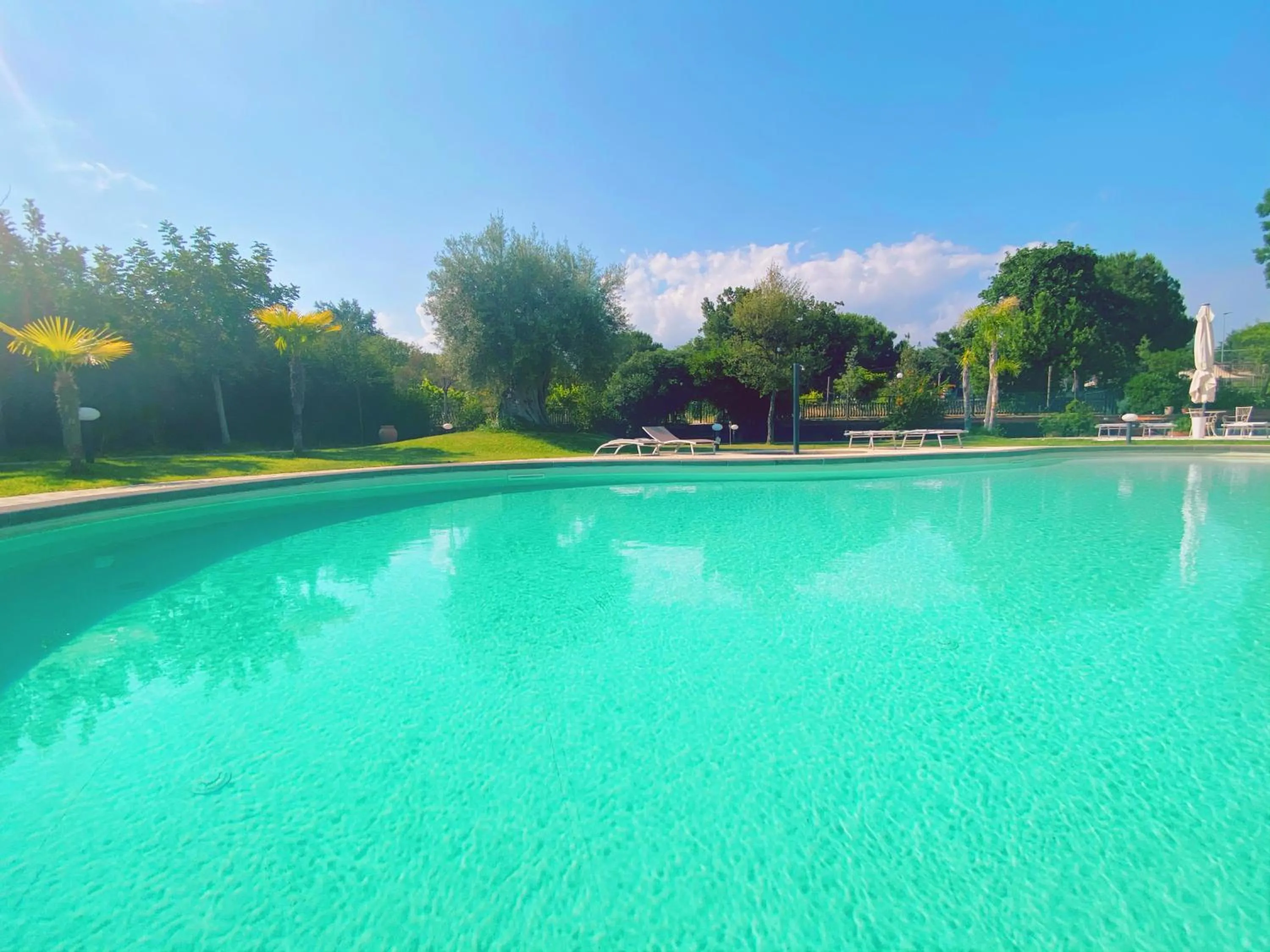 Swimming pool in B&B Blanc Maison Etna Relais & Charme