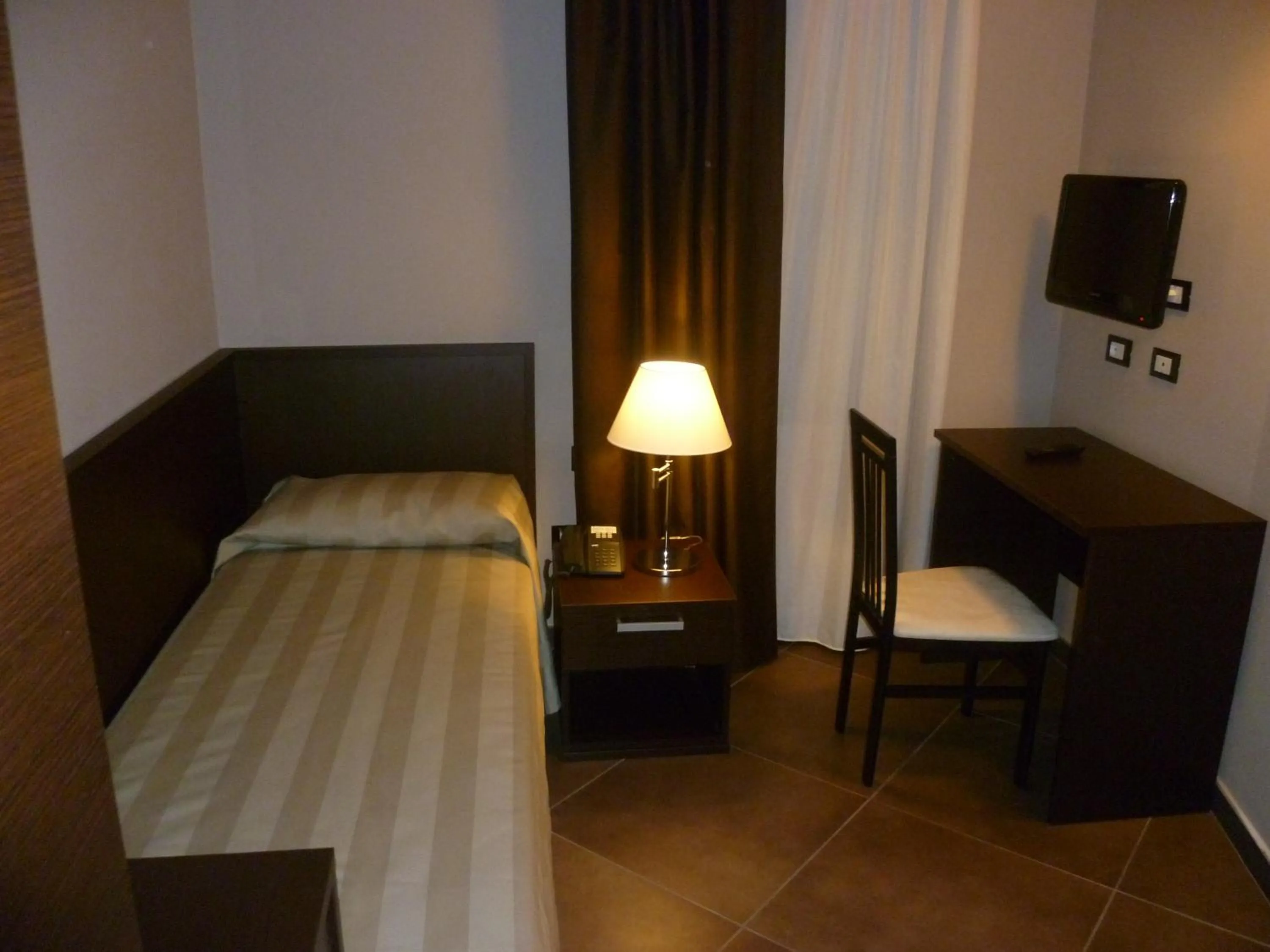 Decorative detail, Bed in Hotel Le Badie