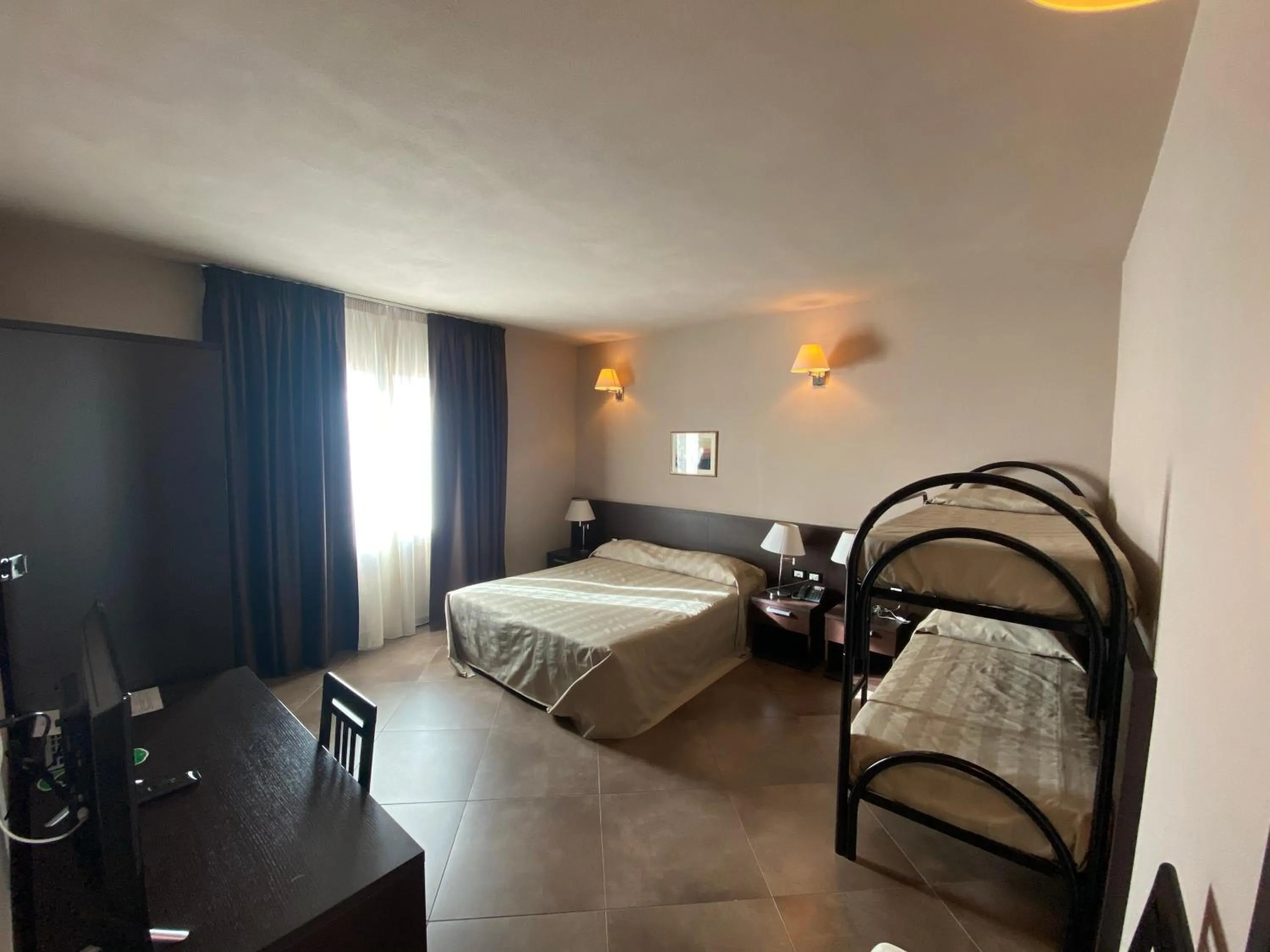 Bed in Hotel Le Badie