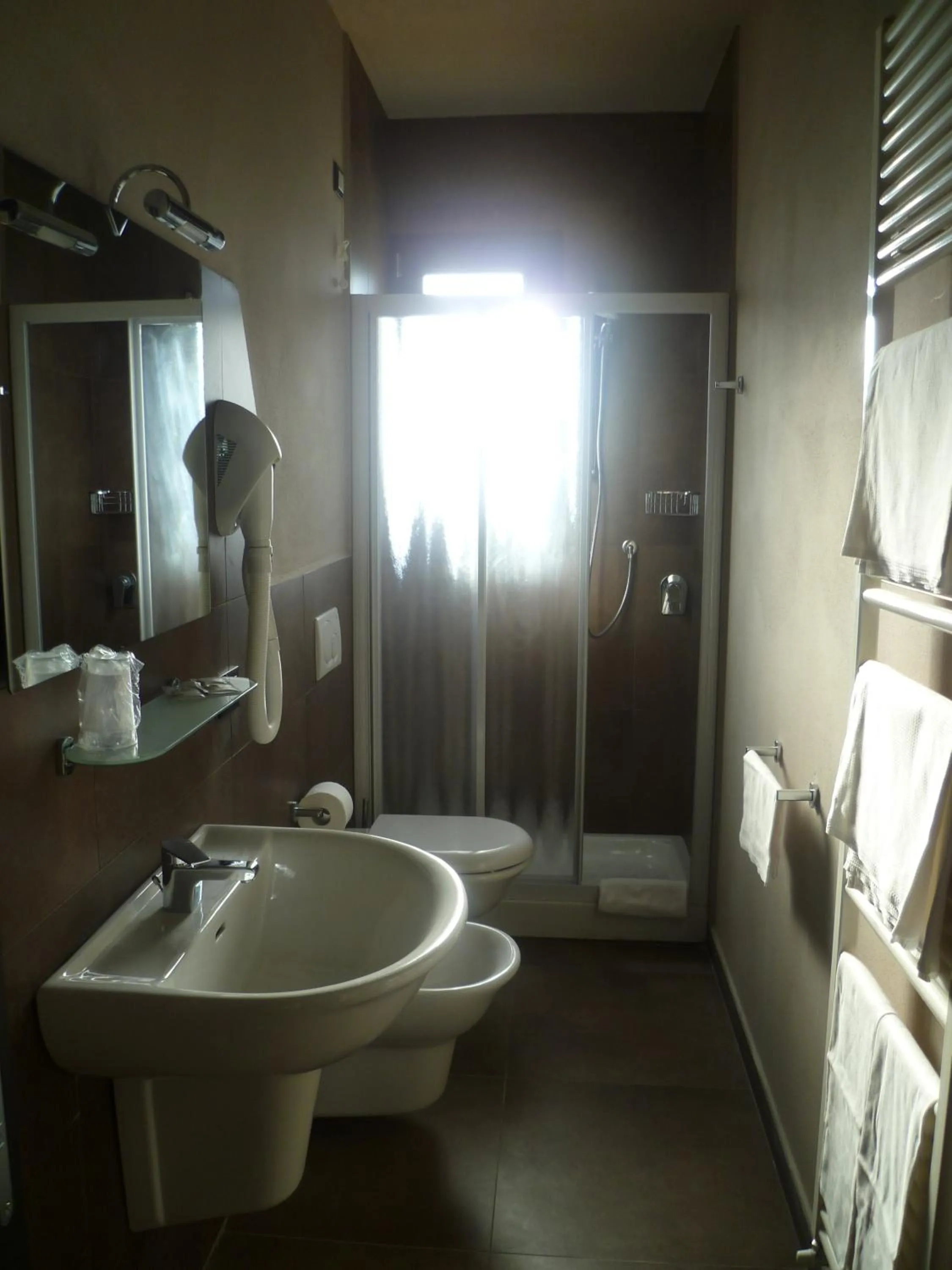 Bathroom in Hotel Le Badie