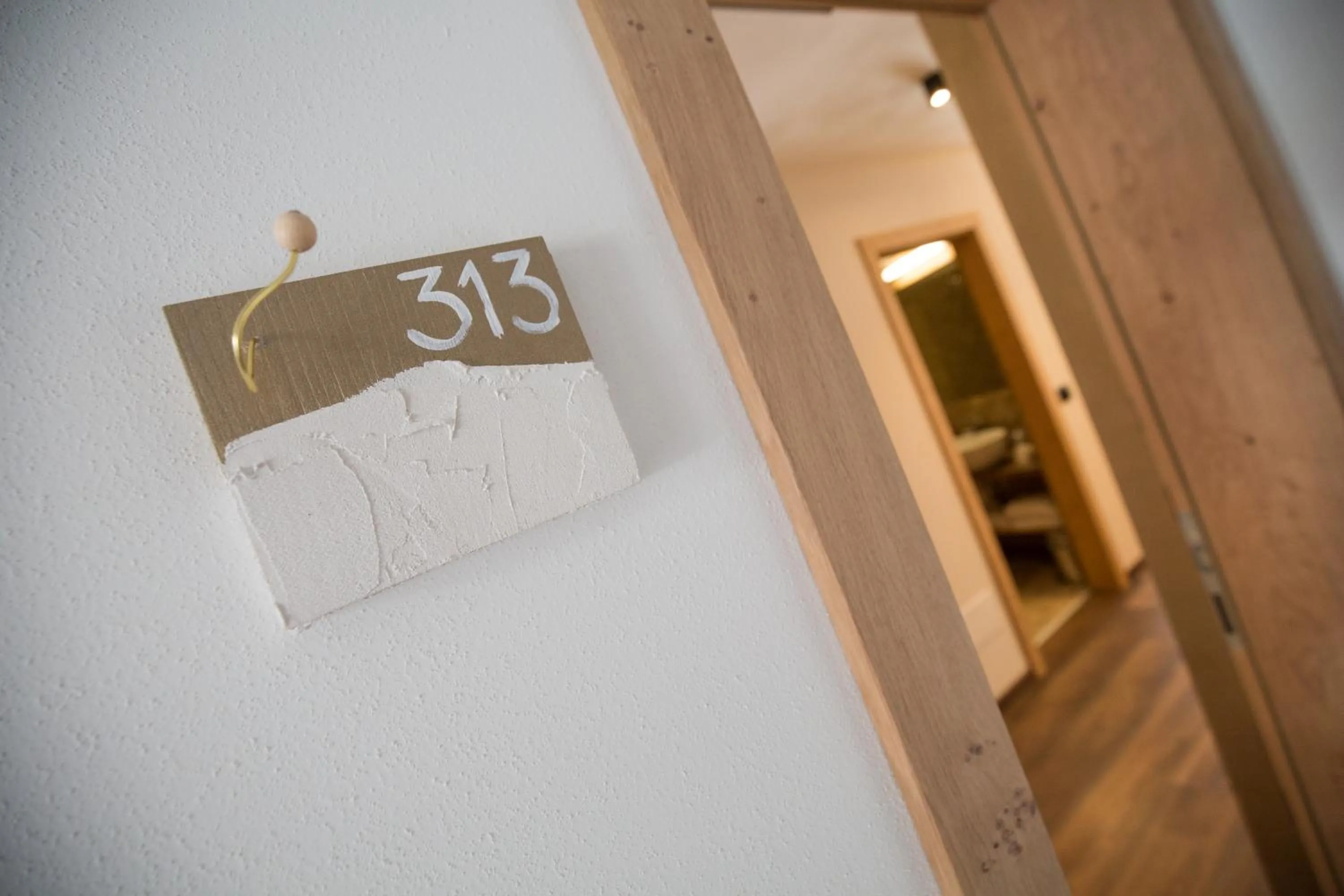 Decorative detail in Chalet Marcora