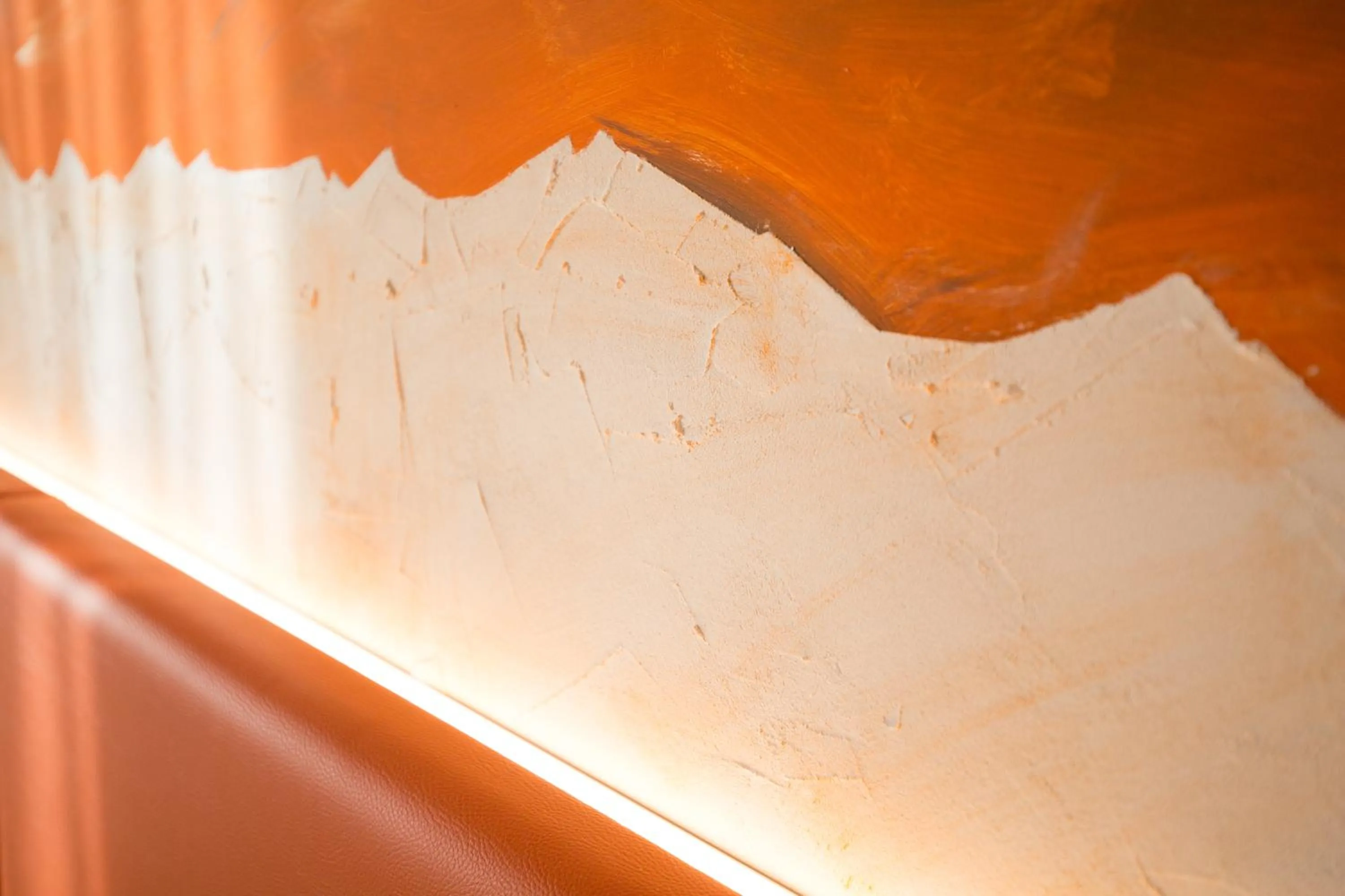 Decorative detail in Chalet Marcora