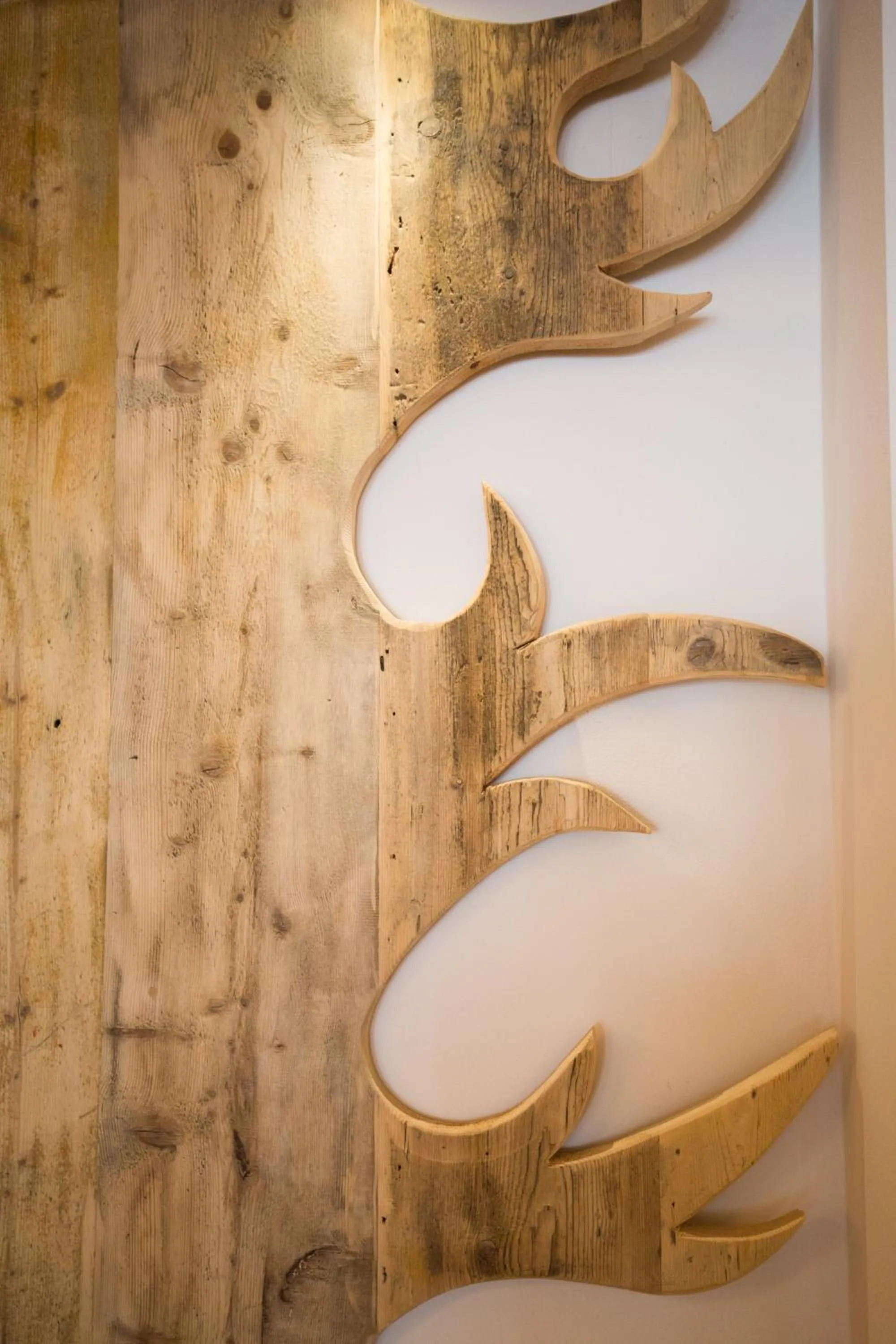 Decorative detail in Chalet Marcora