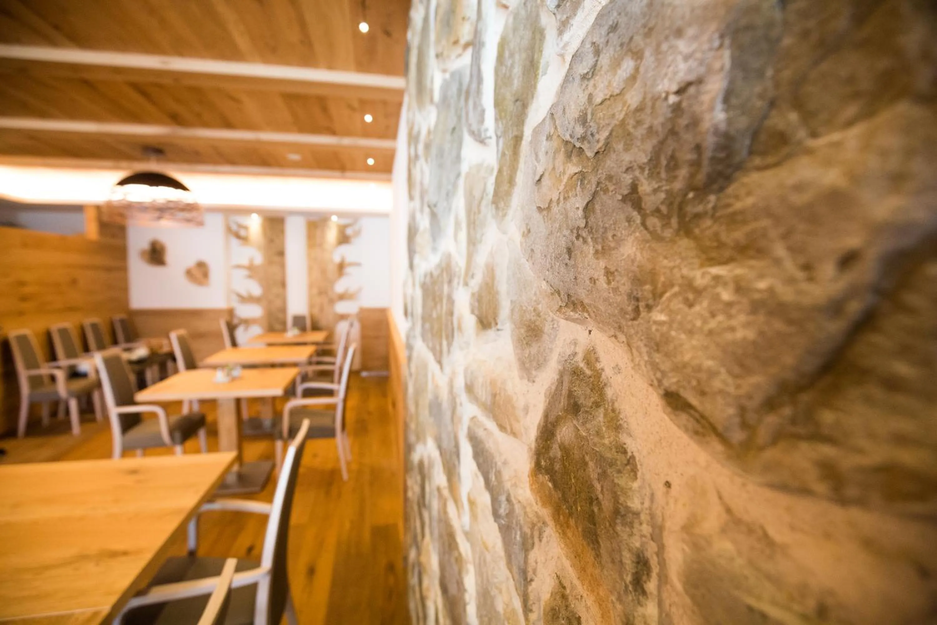 Decorative detail in Chalet Marcora