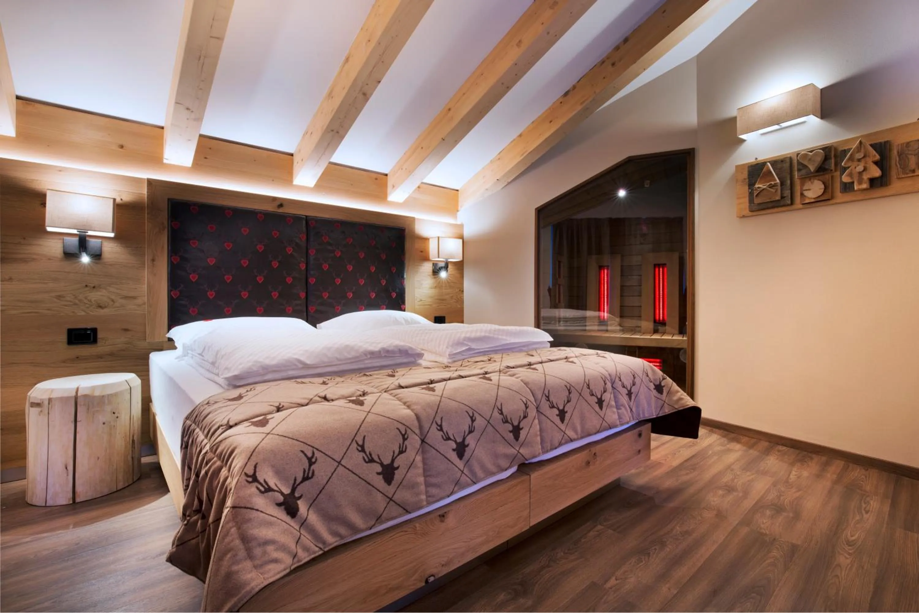 Photo of the whole room, Bed in Chalet Marcora