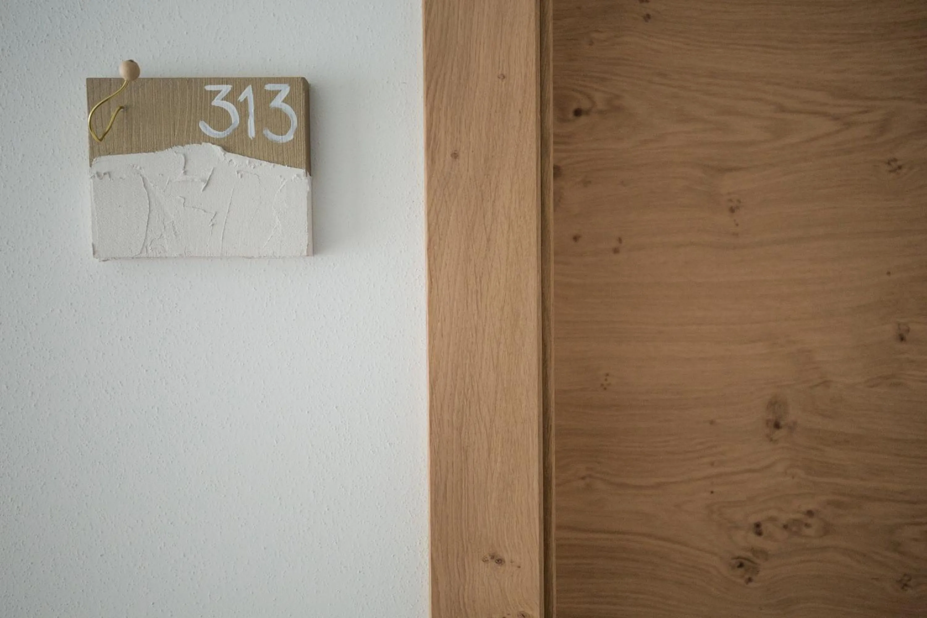 Decorative detail in Chalet Marcora