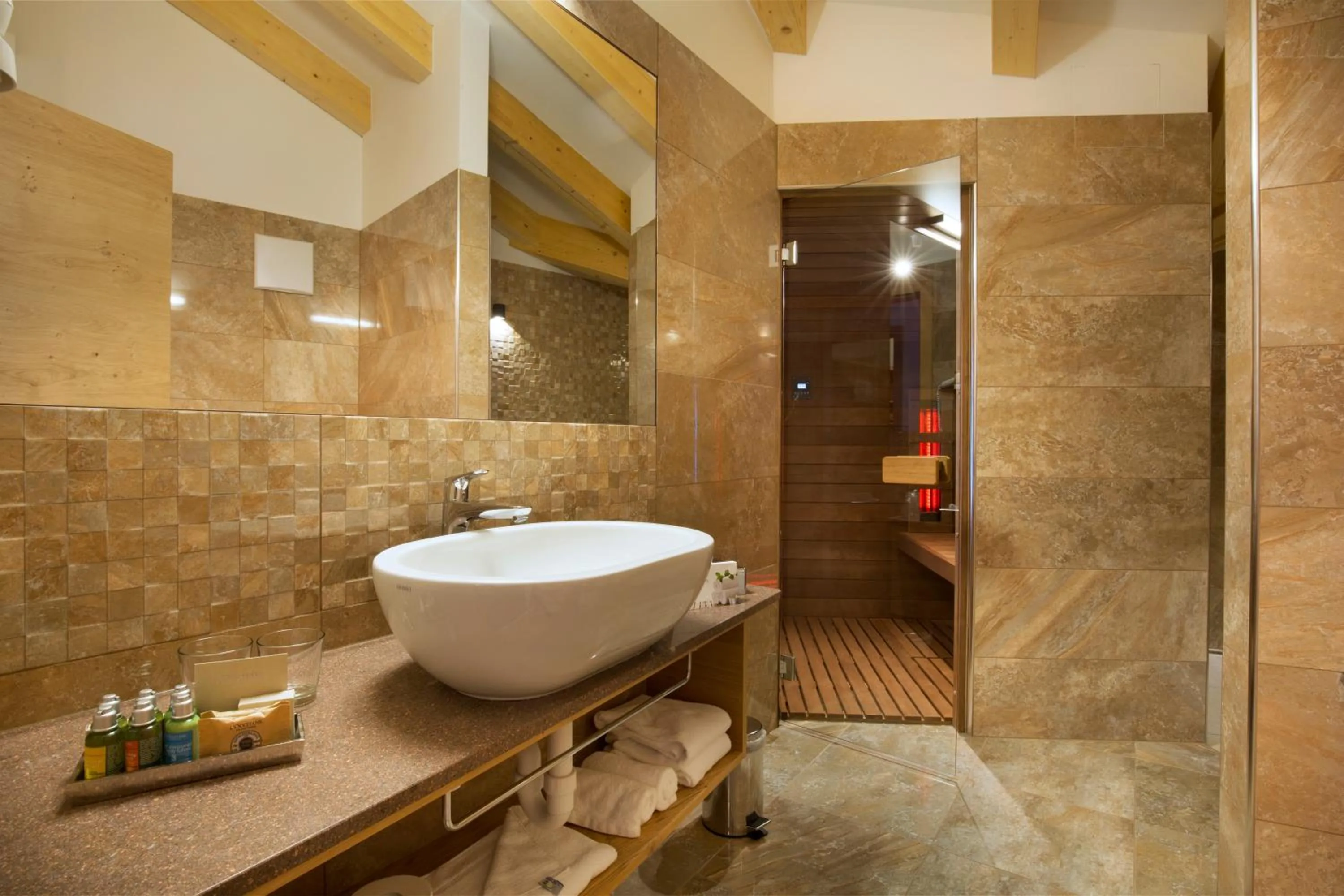 Bathroom in Chalet Marcora