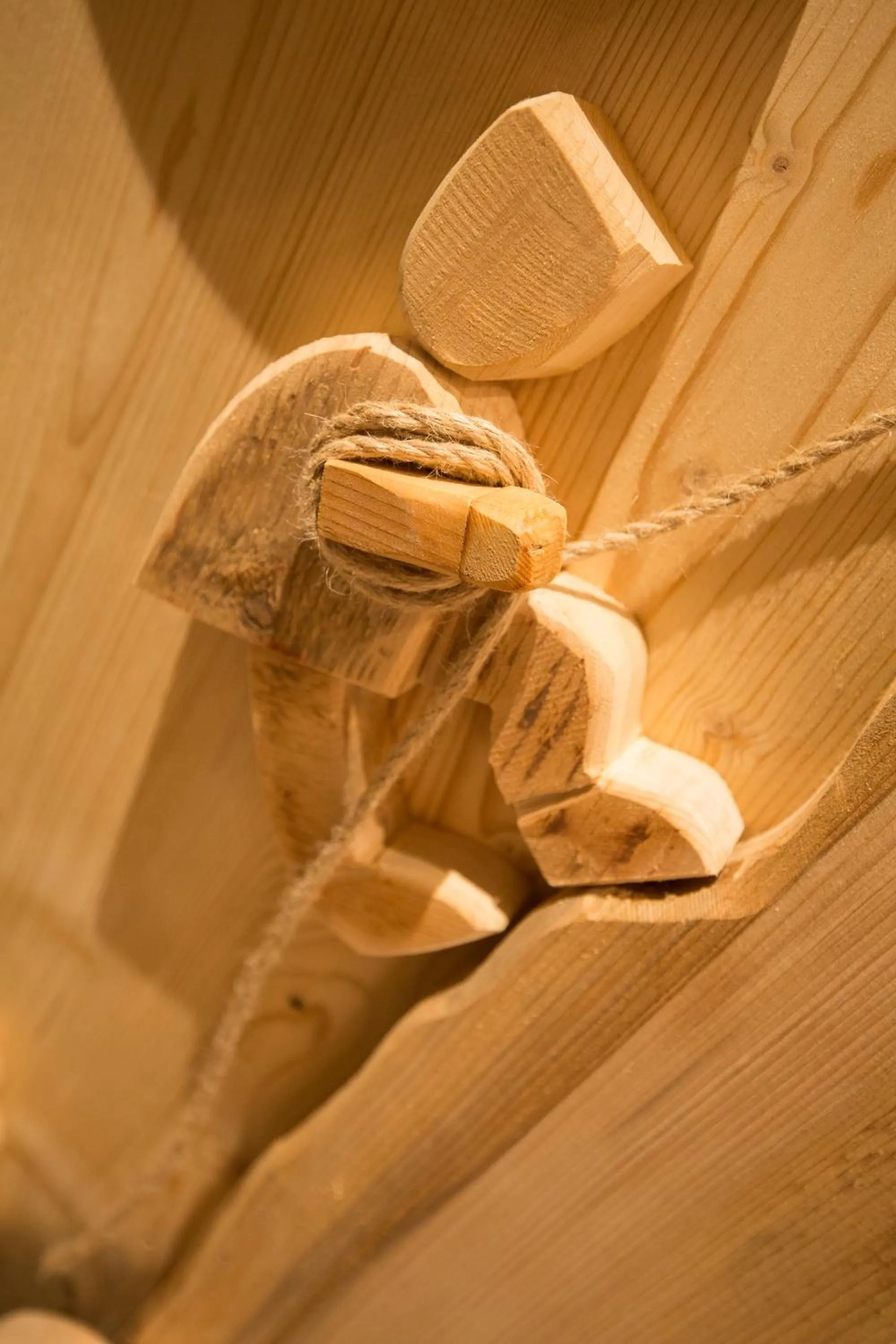 Decorative detail in Chalet Marcora