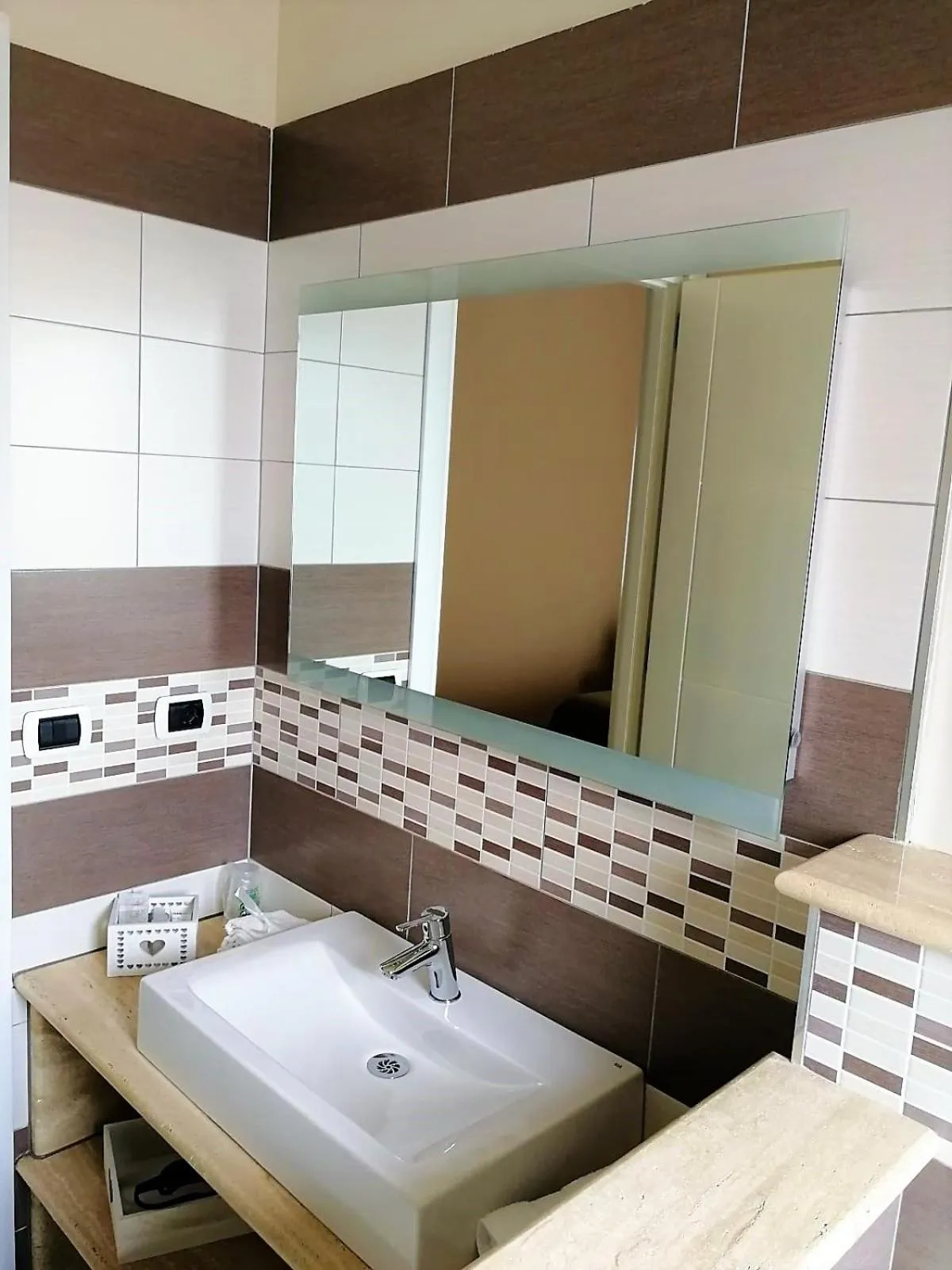 Bathroom, Bed in B & B Le due noci