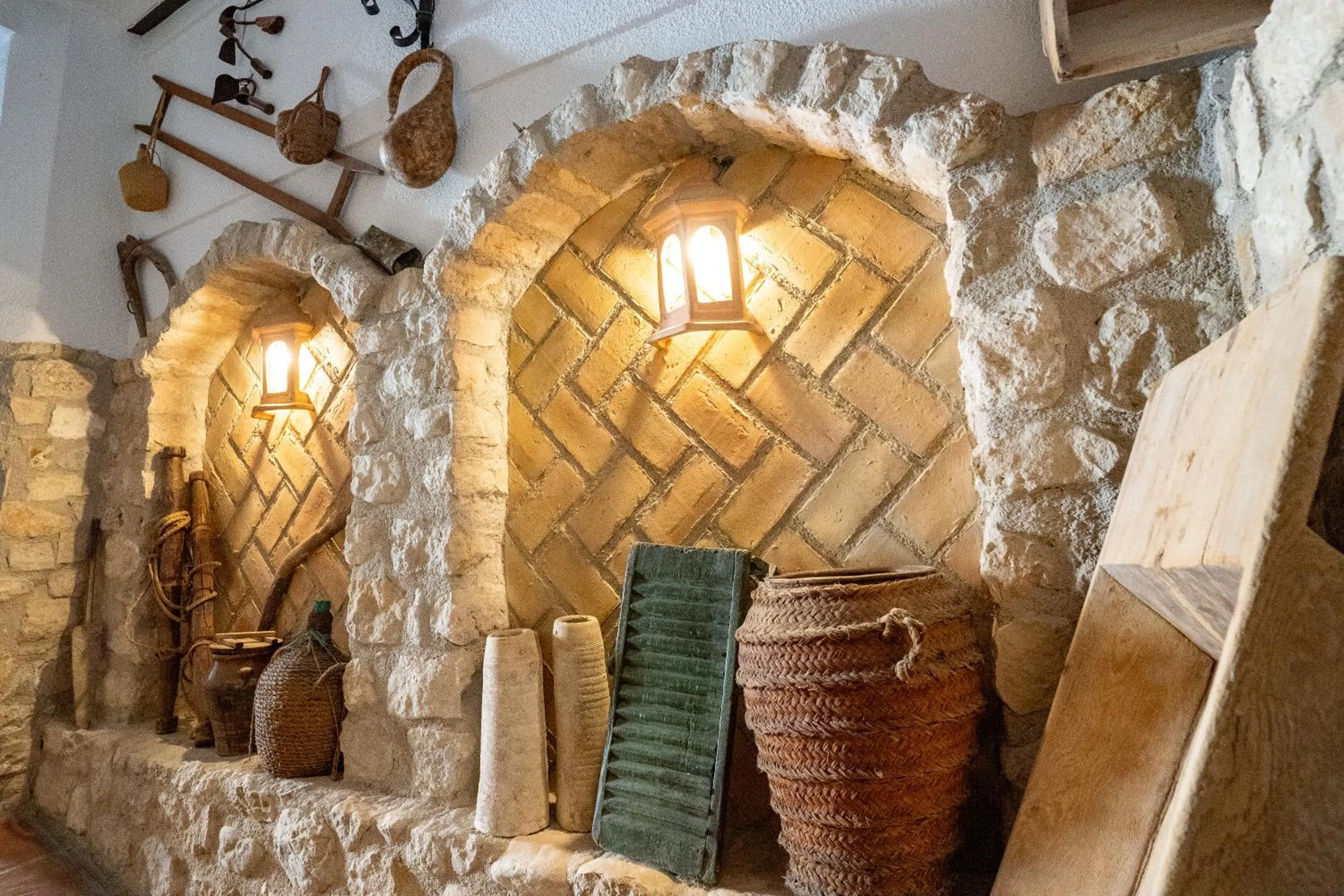 Seating area in APAR. SIERRAGUADALQUIVIR