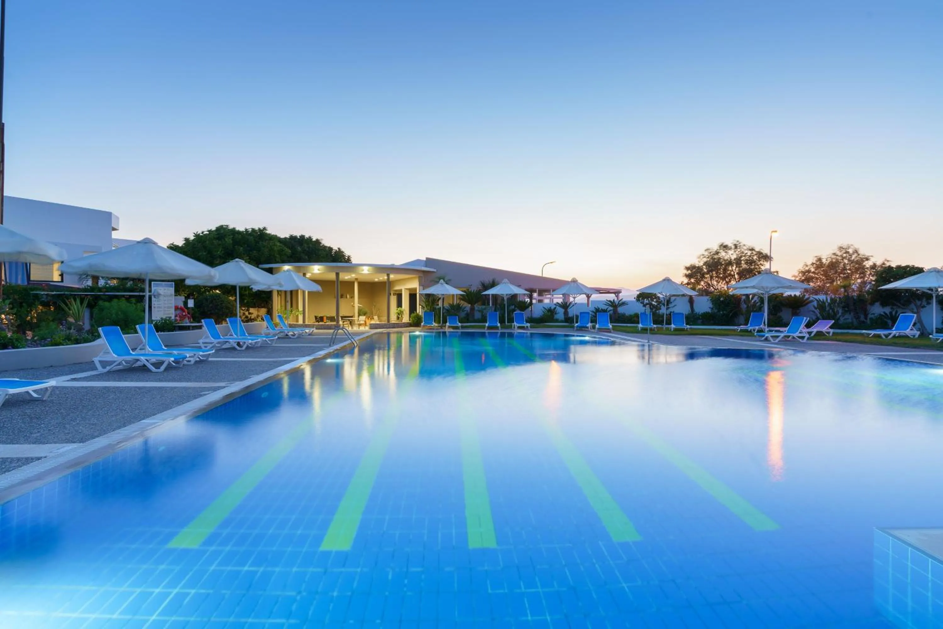 Swimming pool in Kos Palace