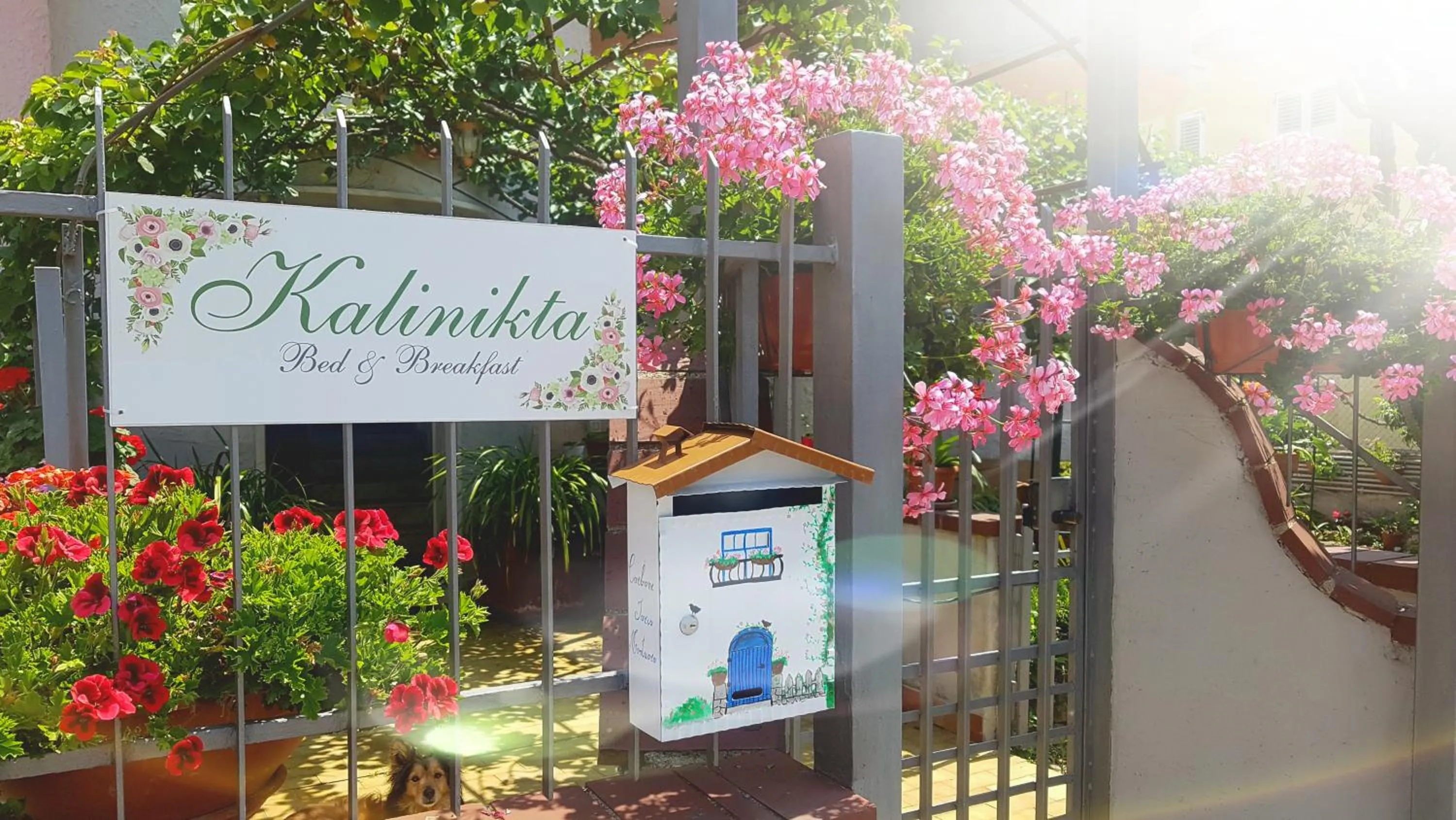 Facade/entrance in B&B Kalinìkta