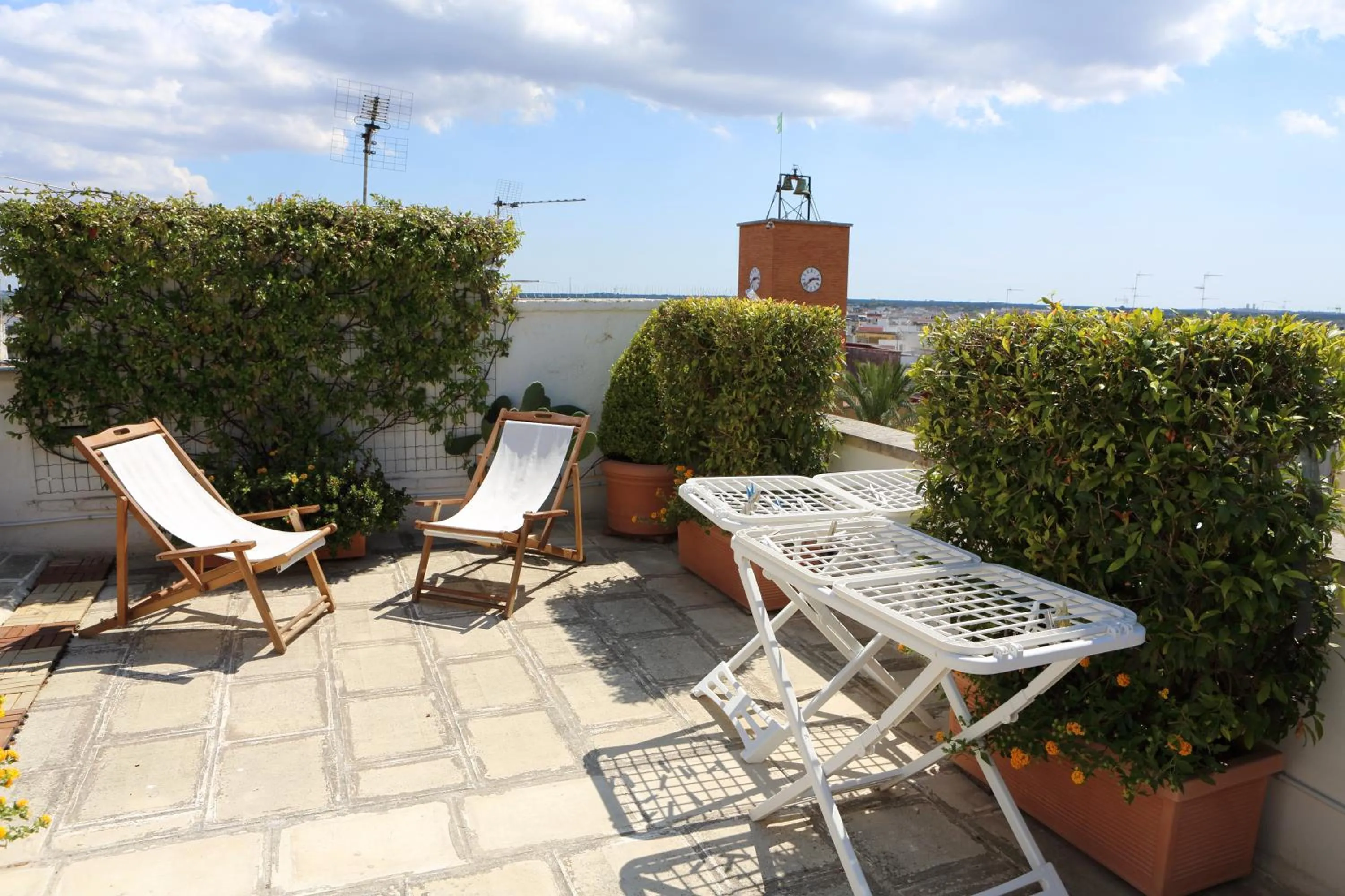 Balcony/Terrace in B&B Corte Regina Esther