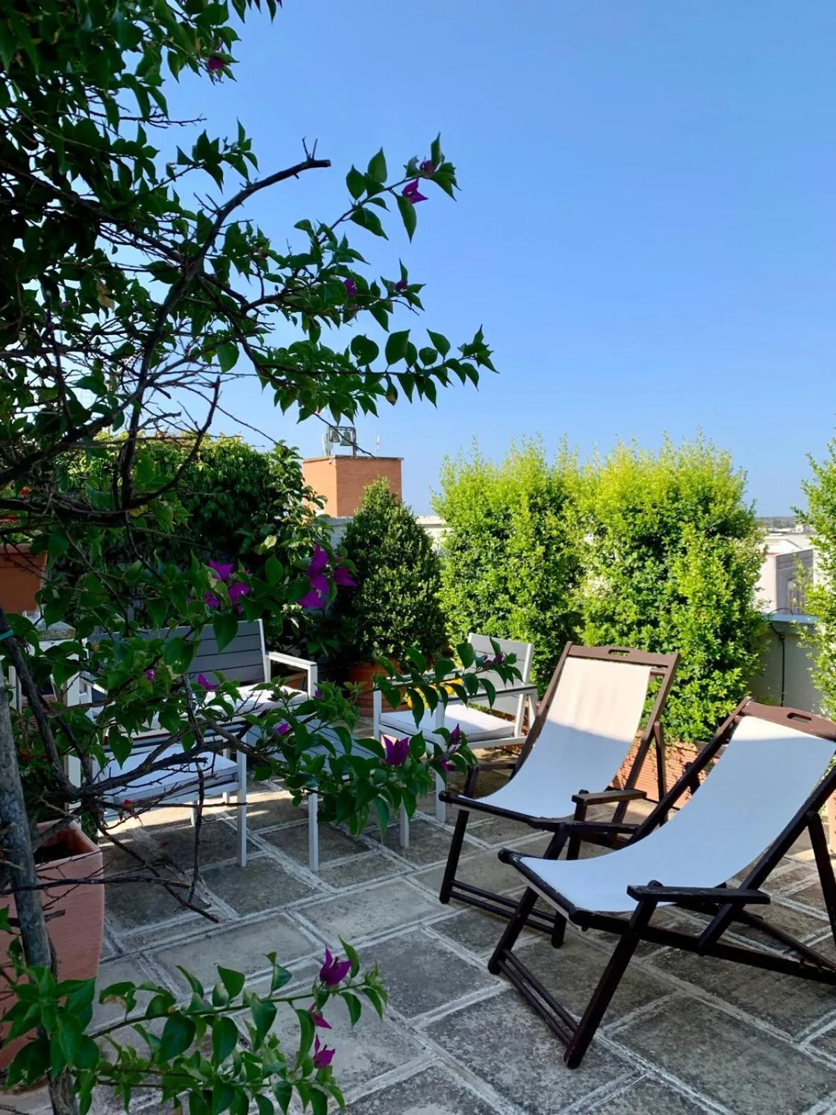 Balcony/Terrace in B&B Corte Regina Esther