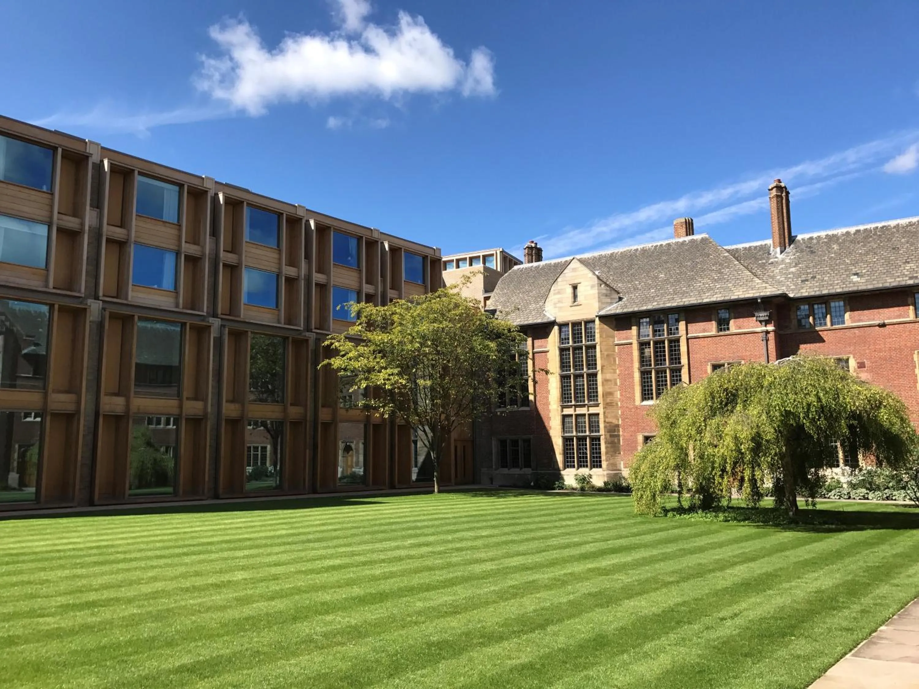 Property building in West Court- Jesus College