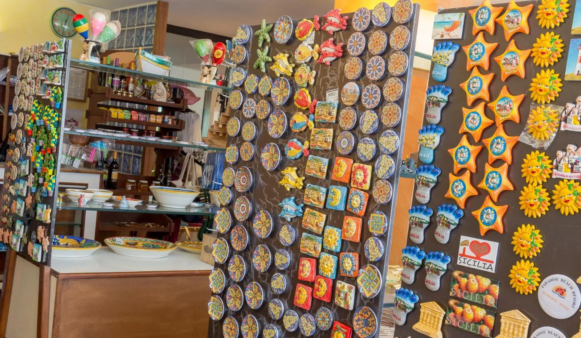 Shopping Area in Perla Del Golfo Resort