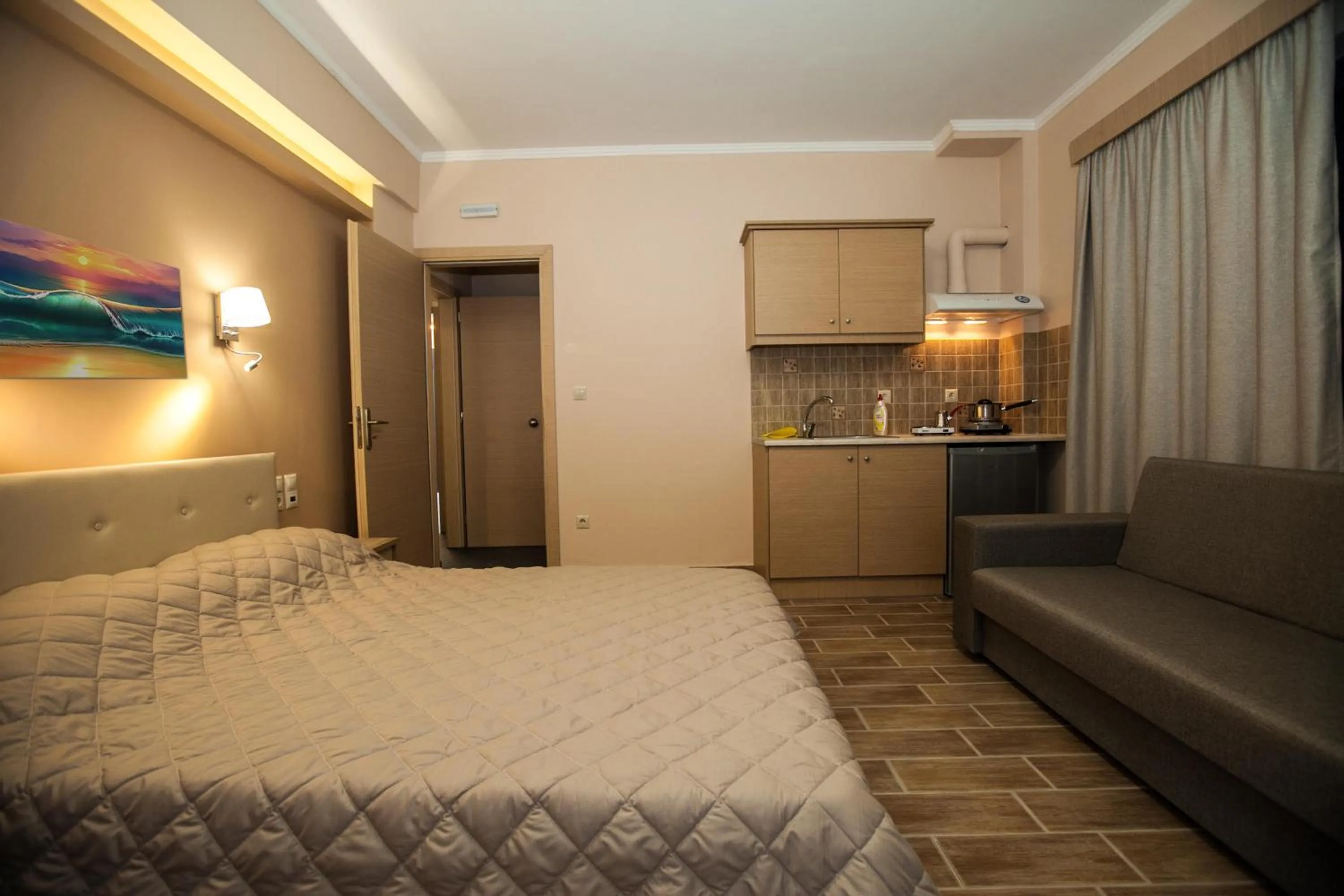 Bed in Vista Del Mare Rooms