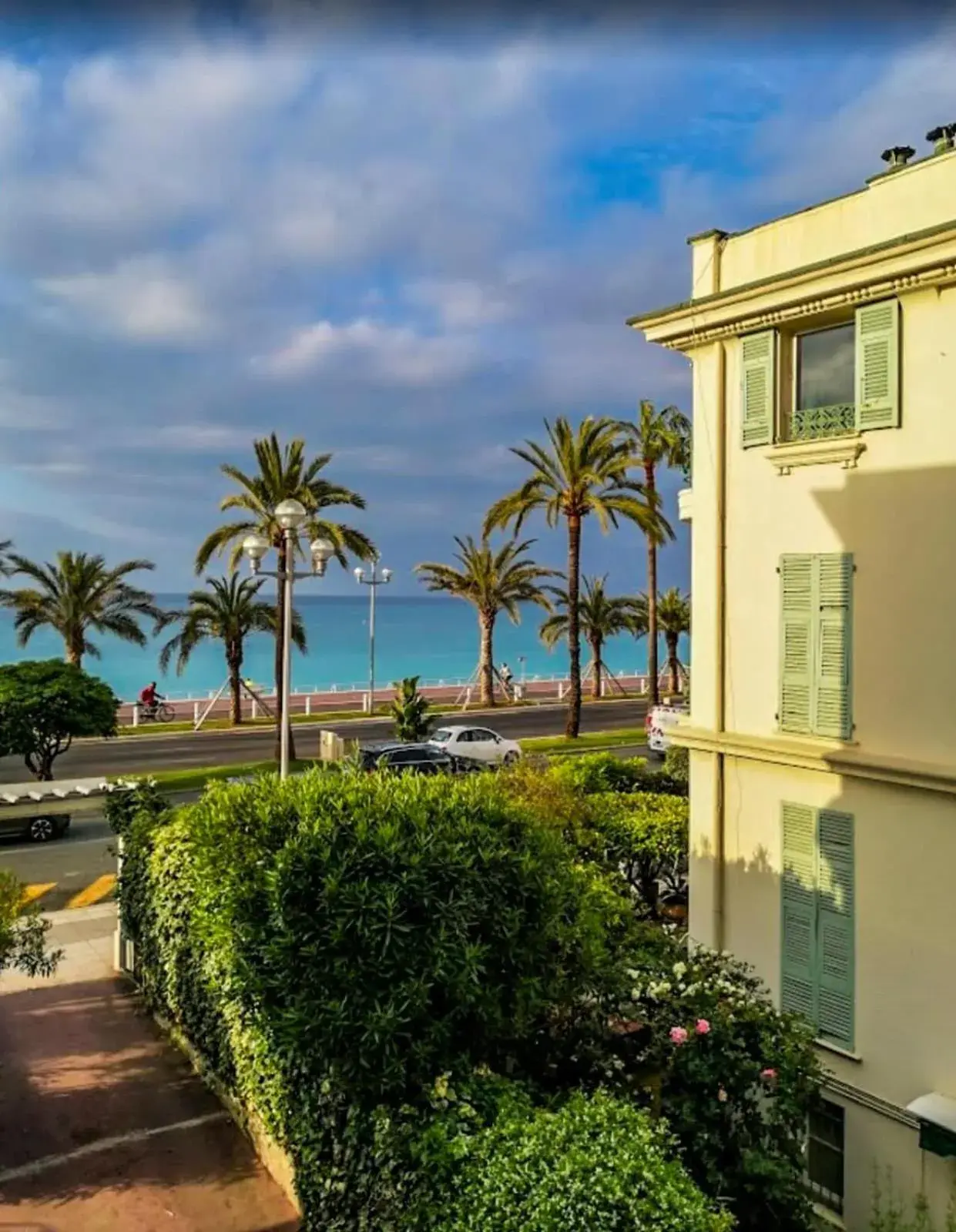 Sea view in Hotel Flots d'Azur