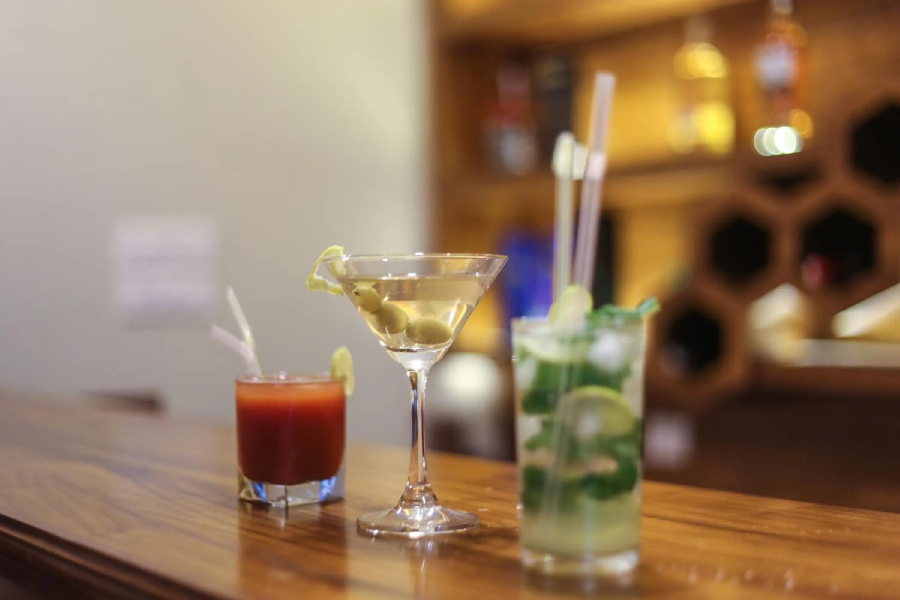 Food and drinks in Hotel Portland