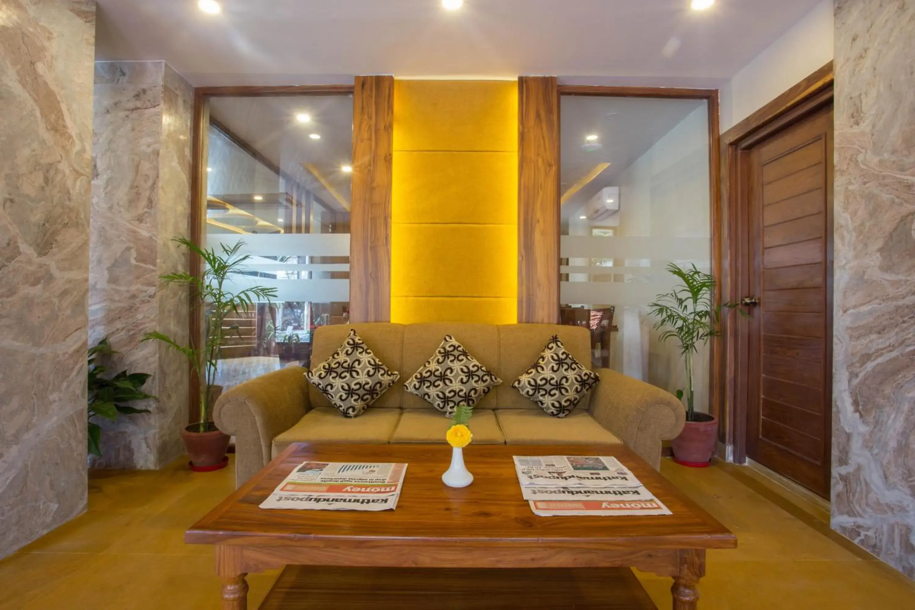 Lobby or reception in Hotel Portland Lobby or reception in Hotel Portland