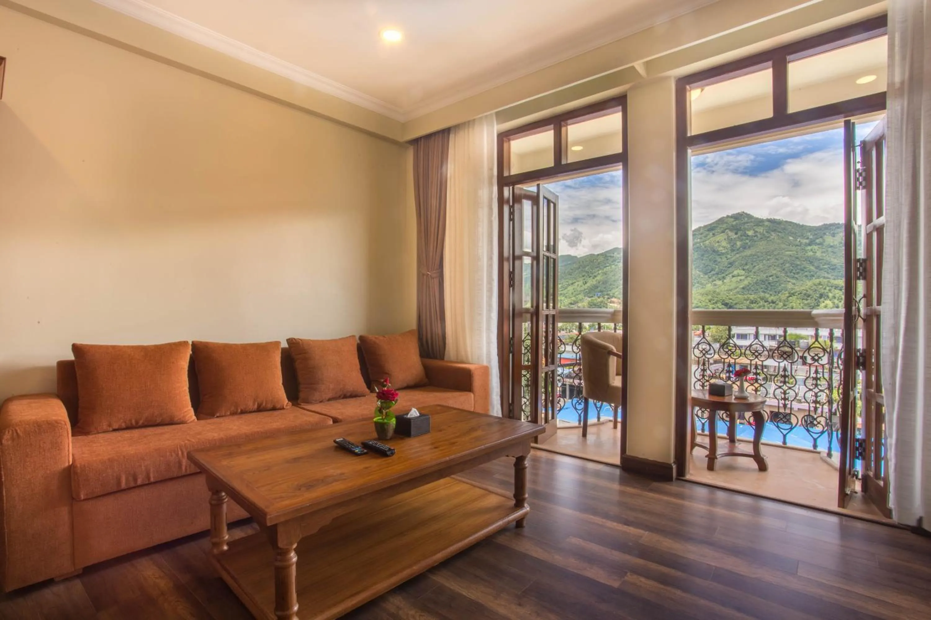 Living room in Hotel Portland