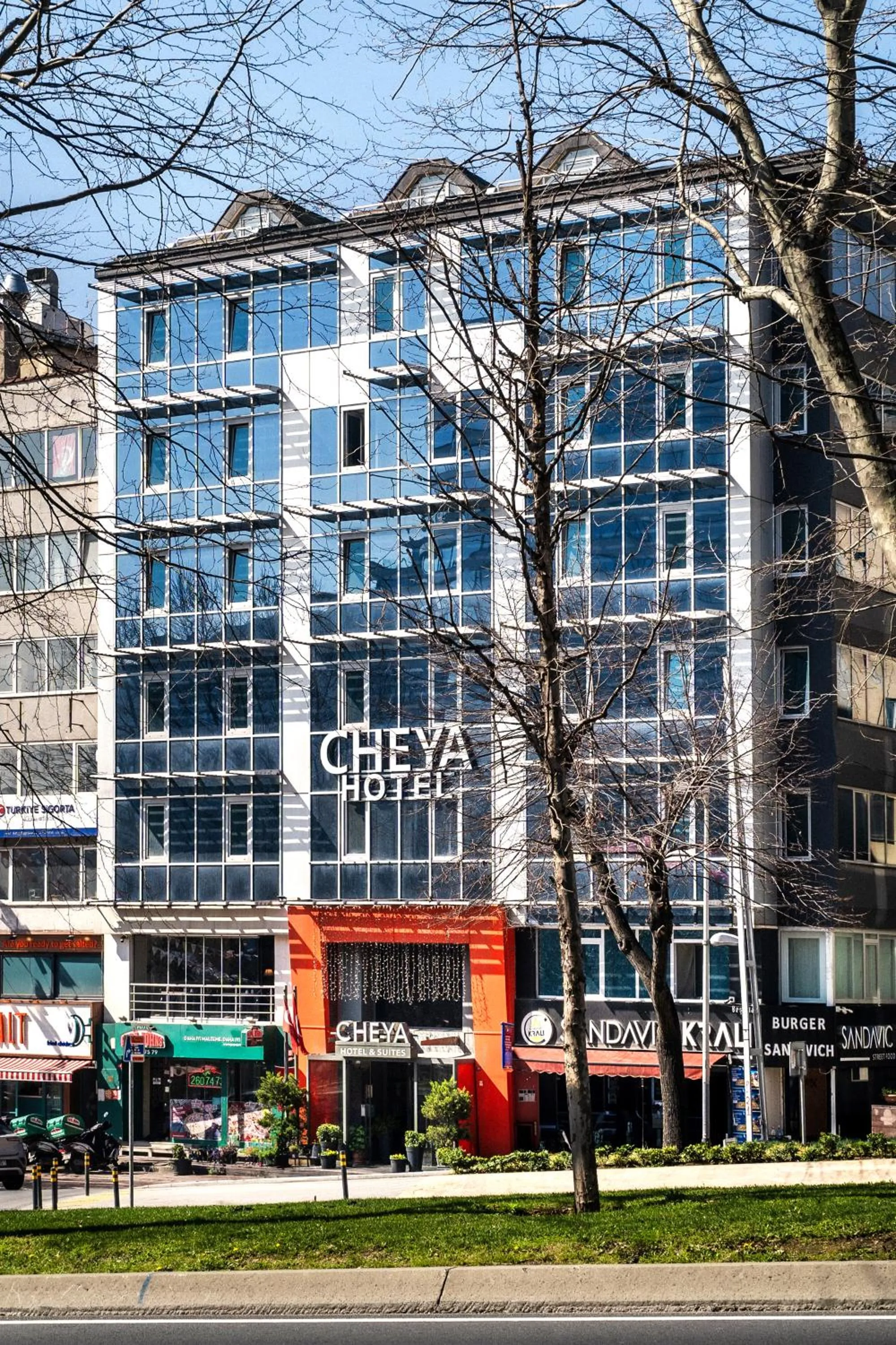 Property building in Cheya Beşiktaş Istanbul Bosphorus City Center Hotel & Suites