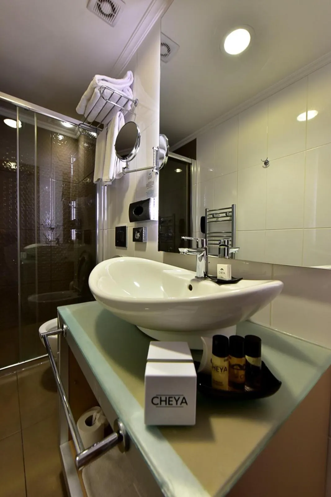 Bathroom in Cheya Beşiktaş Istanbul Bosphorus City Center Hotel & Suites