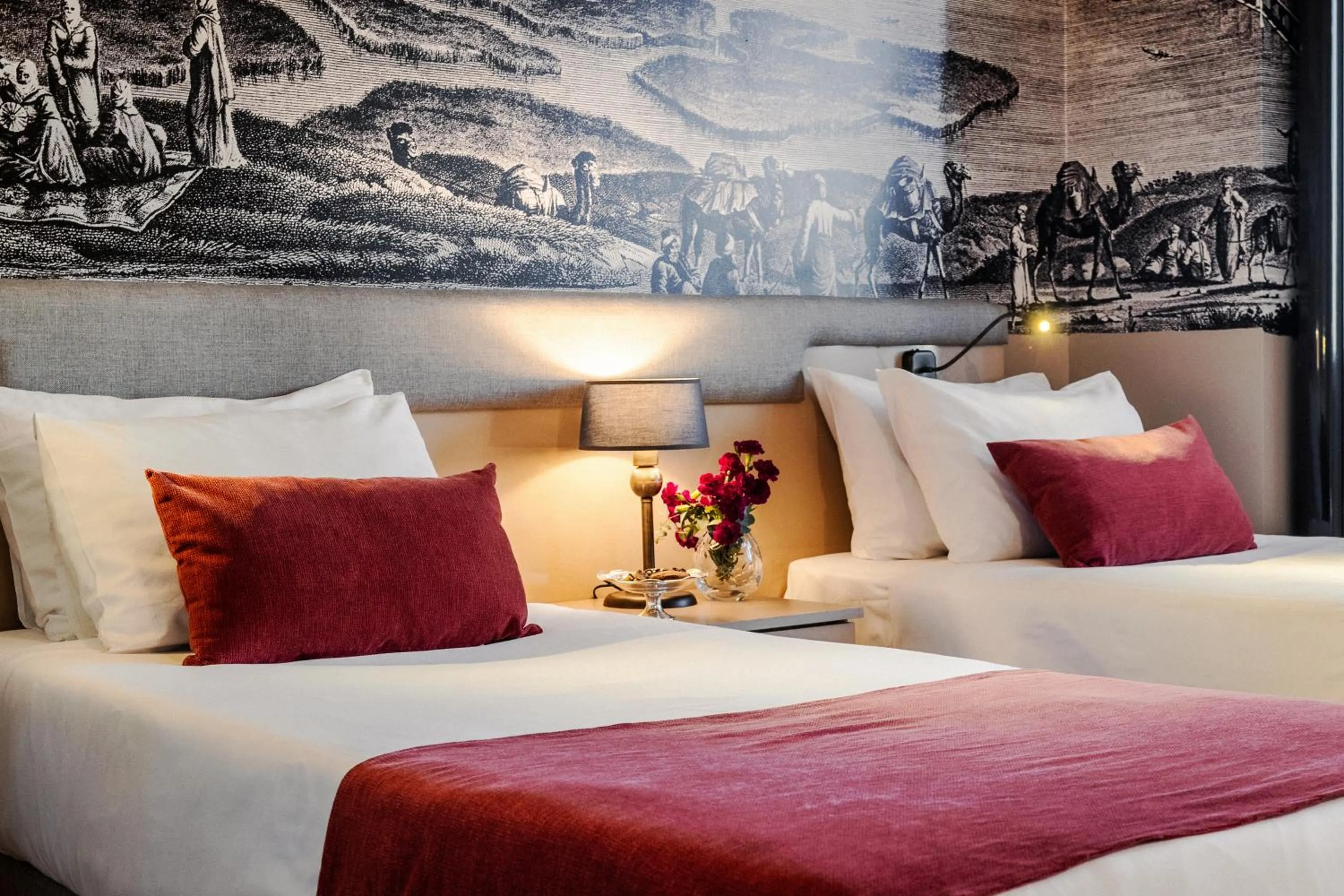 Bed in Cheya Beşiktaş Istanbul Bosphorus City Center Hotel & Suites