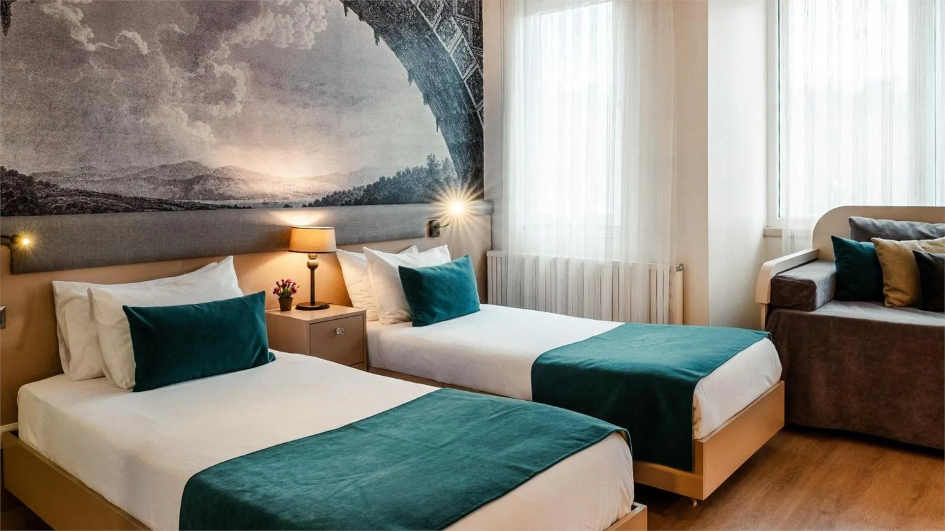 Bedroom, Bed in Cheya Beşiktaş Istanbul Bosphorus City Center Hotel & Suites