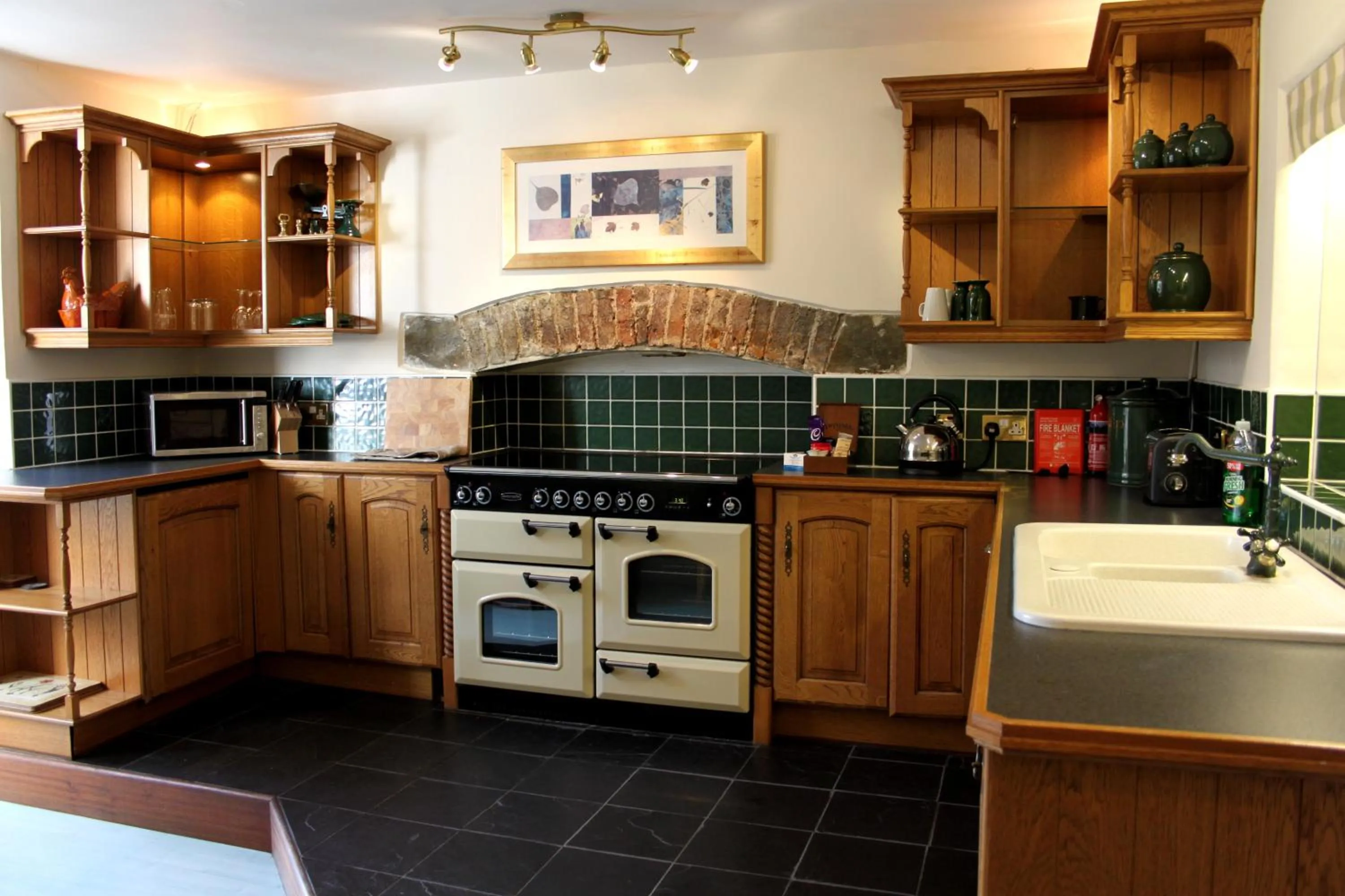 Kitchen or kitchenette in Embleton Spa Hotel & Apartments