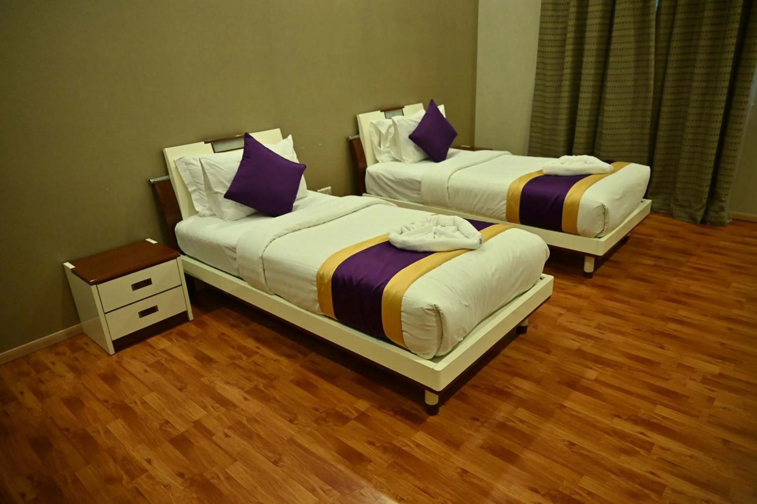 Bed in One Pavilion Luxury Serviced Apartments