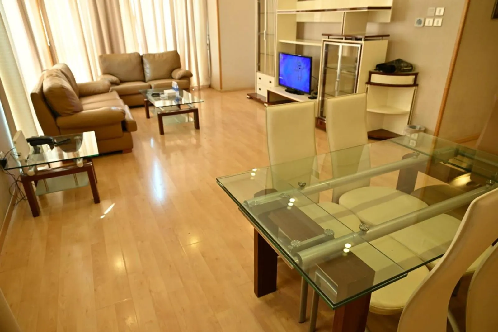 Living room in One Pavilion Luxury Serviced Apartments