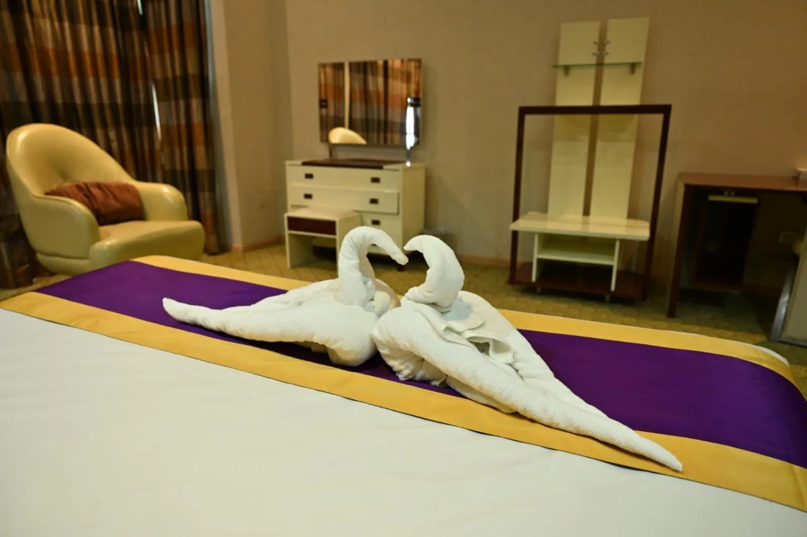 Bed in One Pavilion Luxury Serviced Apartments