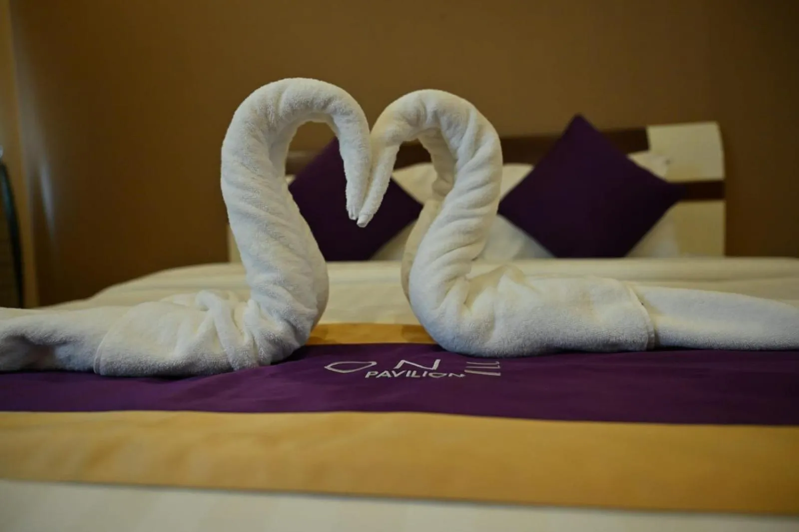 Bed in One Pavilion Luxury Serviced Apartments