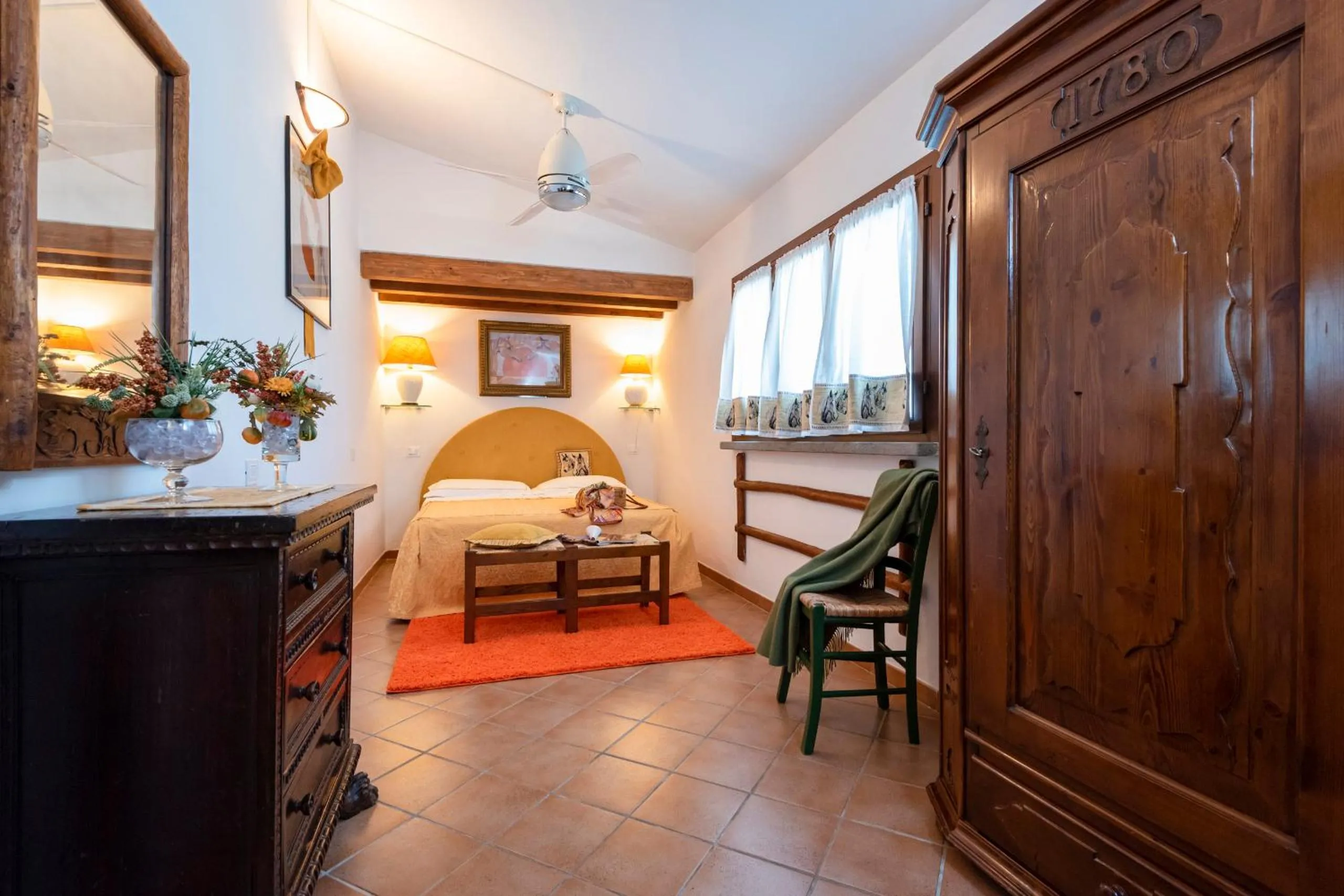 Bedroom, Bed in Agriturismo La Rombaia