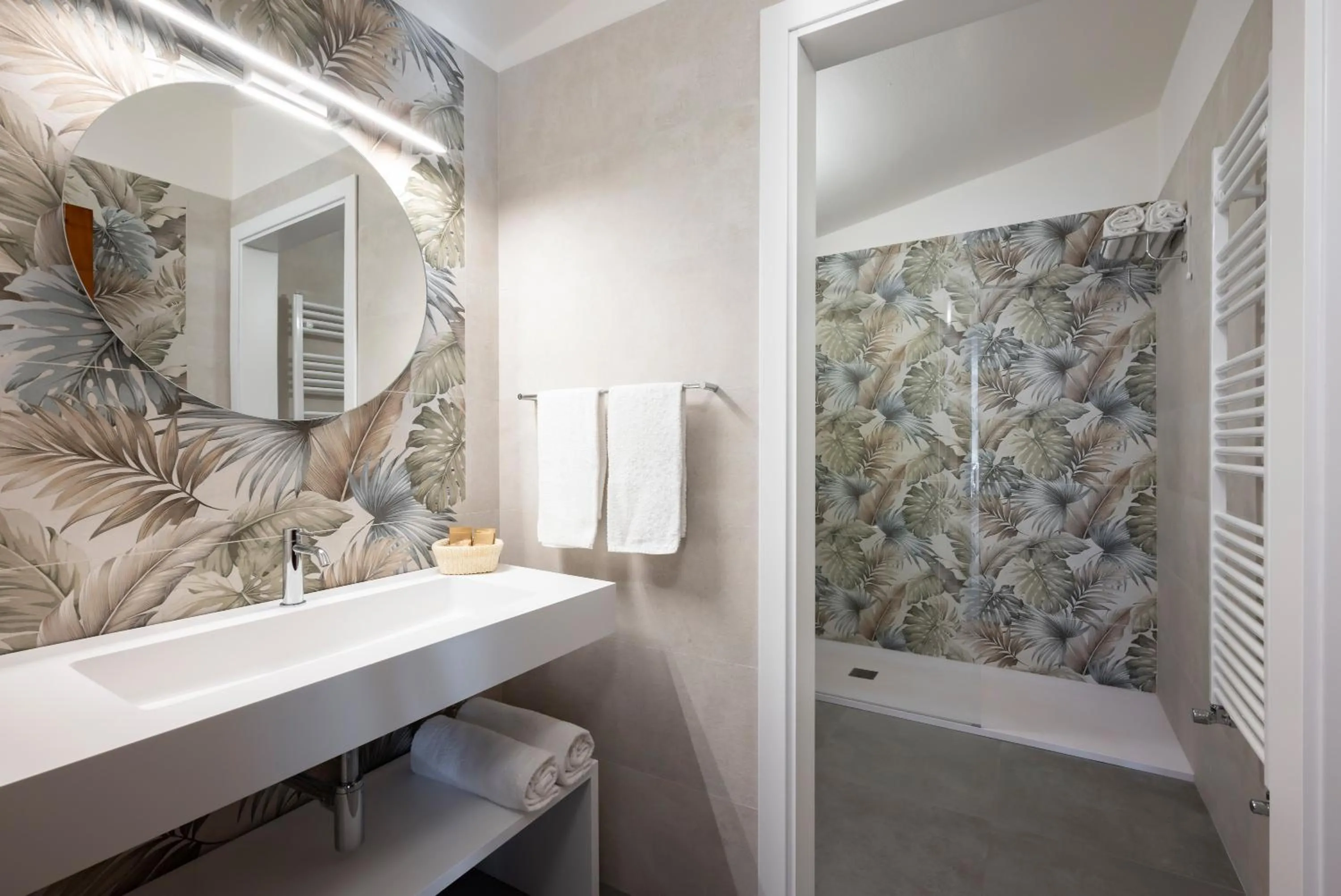 Bathroom in Agriturismo La Rombaia