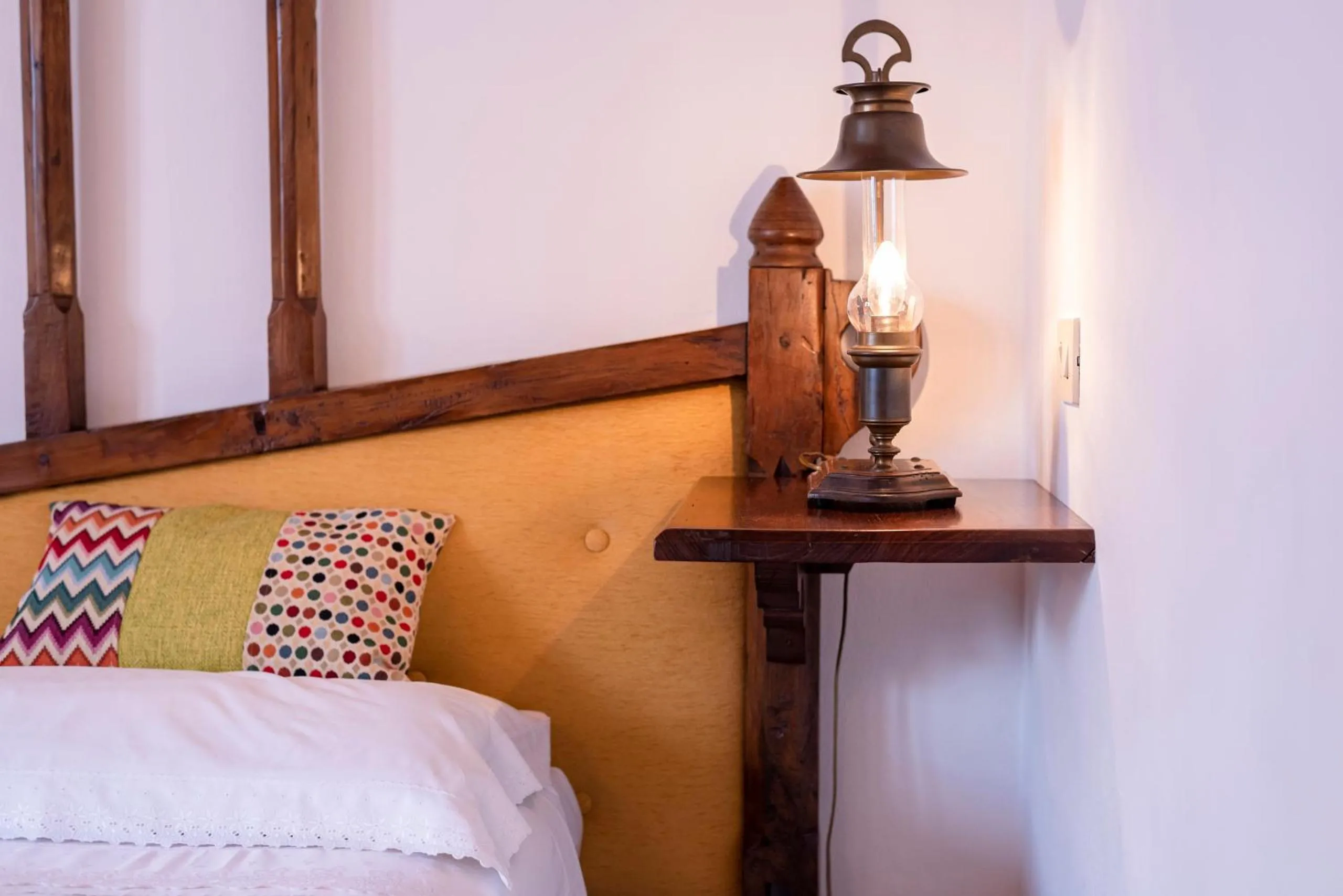 Bed in Agriturismo La Rombaia