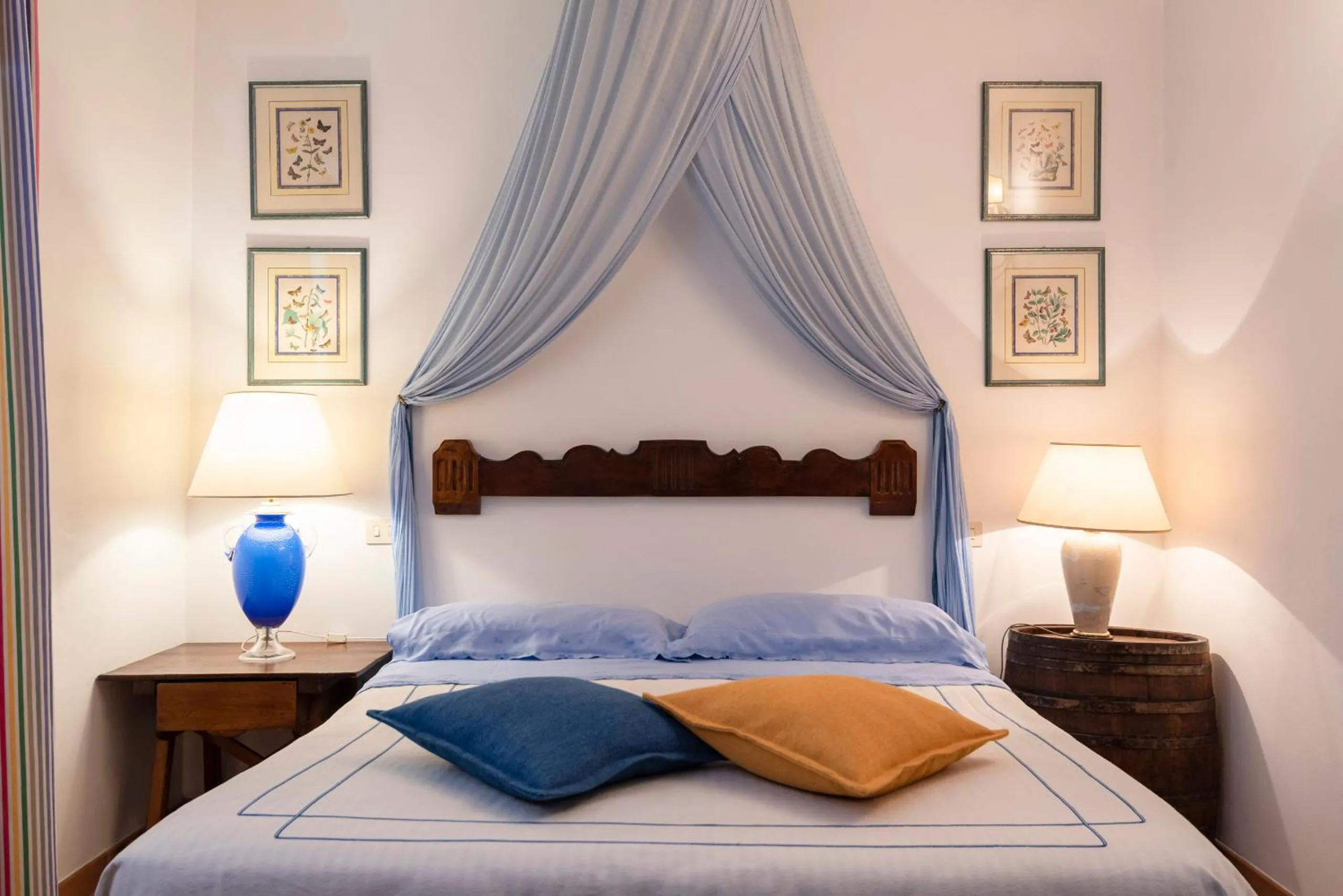 Bed in Agriturismo La Rombaia