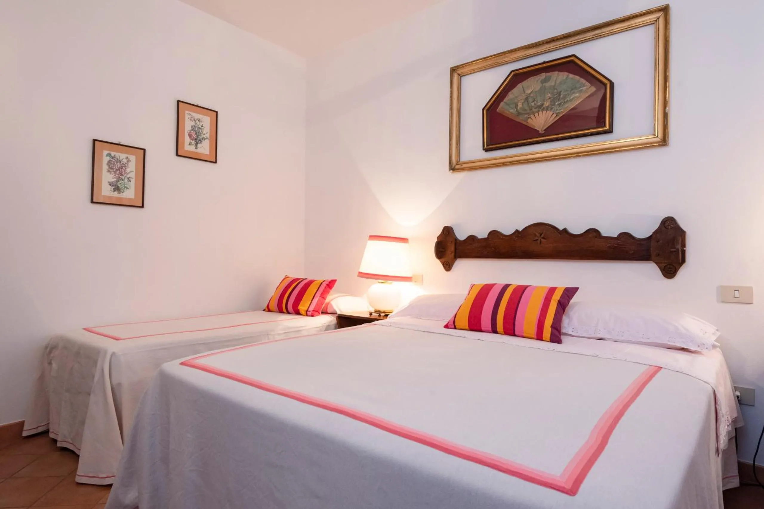 Bed in Agriturismo La Rombaia