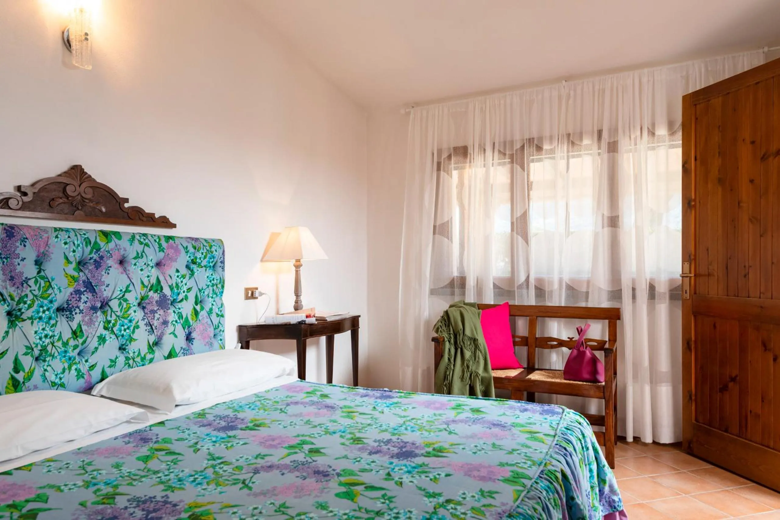 Bed in Agriturismo La Rombaia