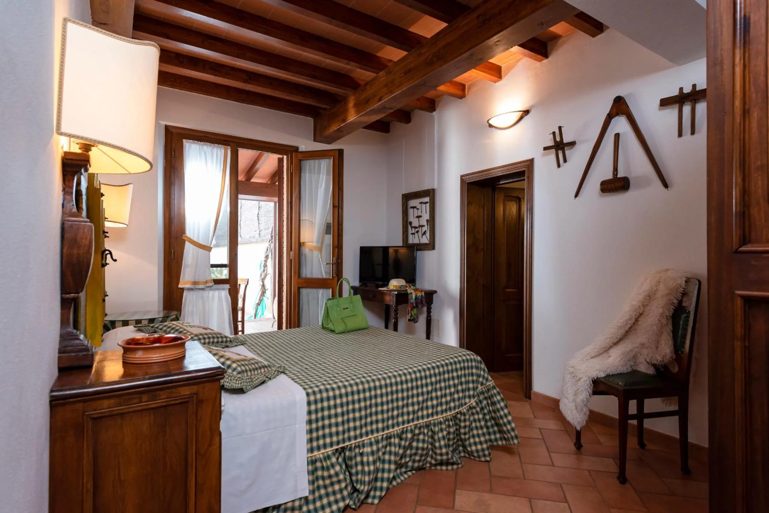 Photo of the whole room, Bed in Agriturismo La Rombaia