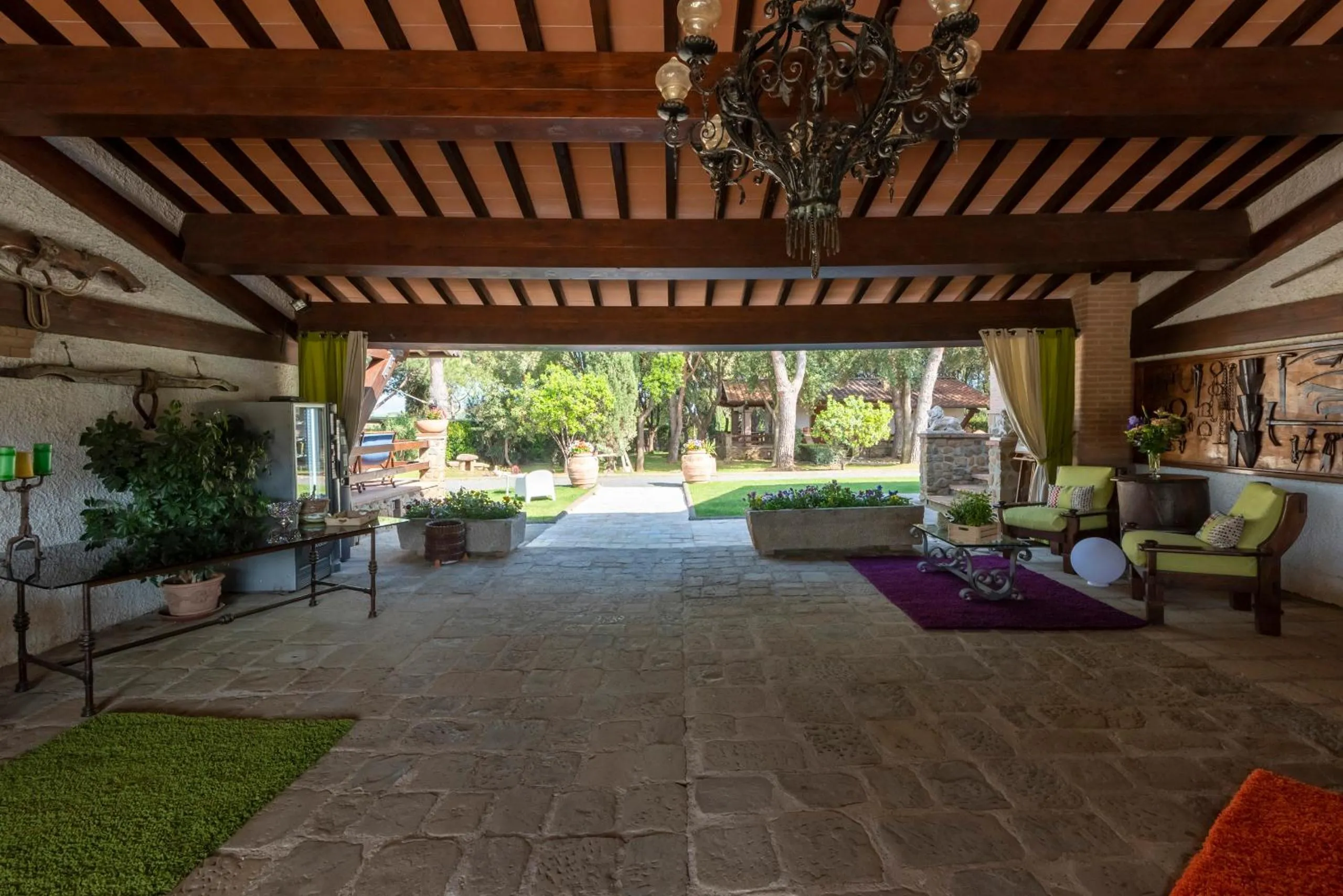 Lobby or reception in Agriturismo La Rombaia