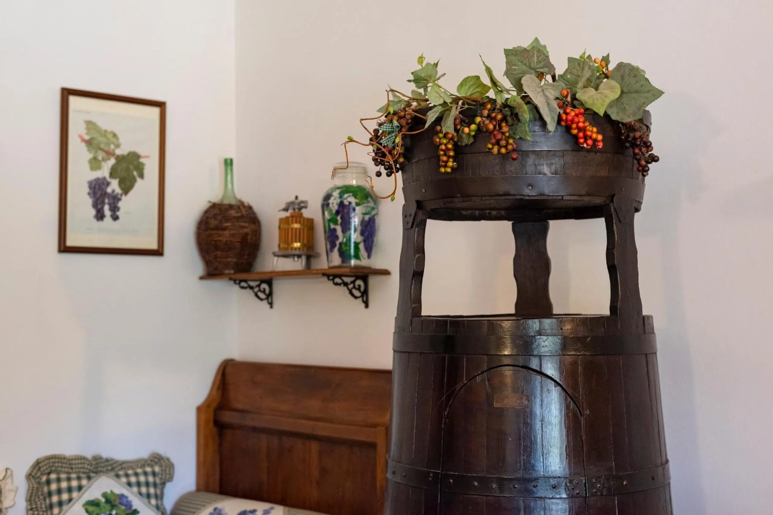 Decorative detail in Agriturismo La Rombaia
