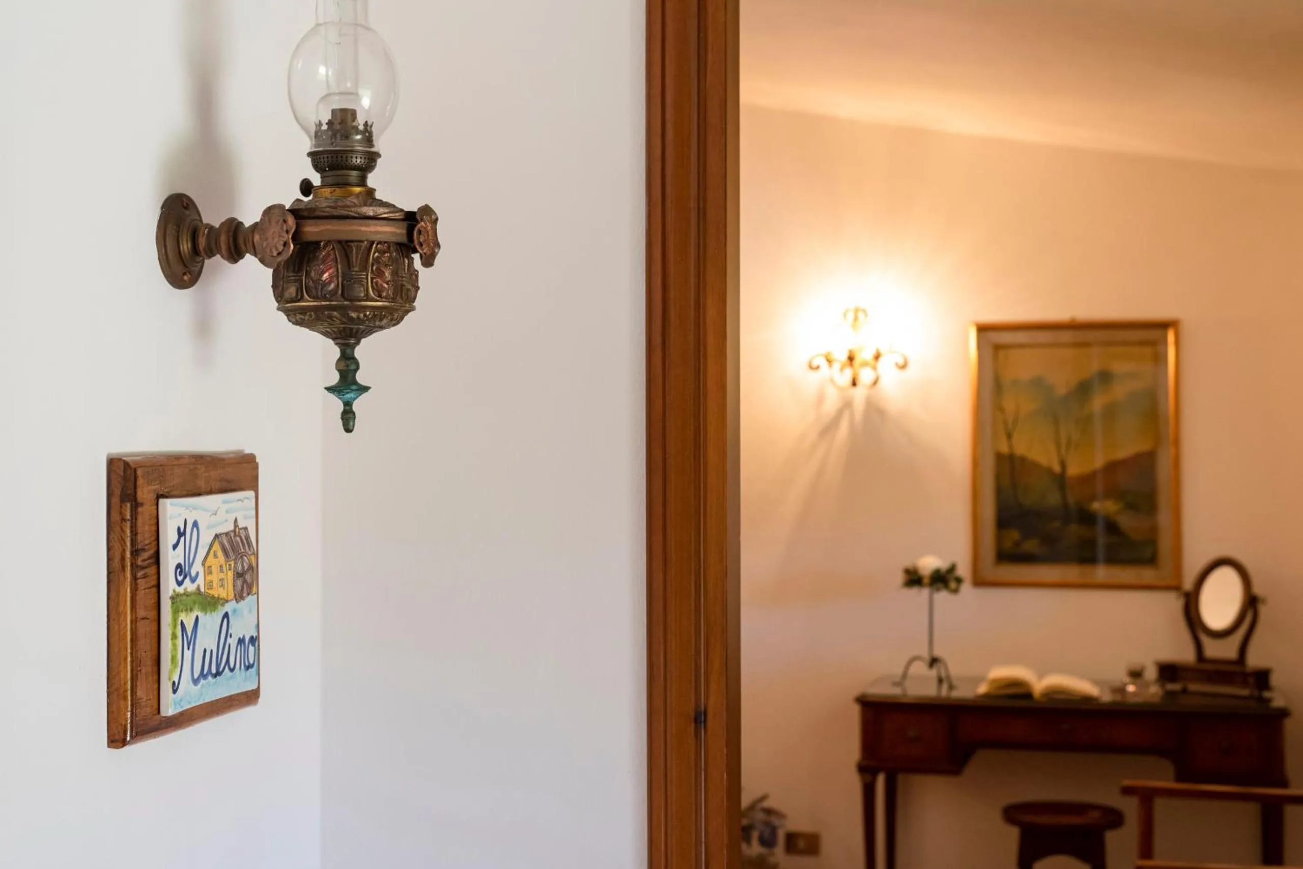 Bedroom in Agriturismo La Rombaia