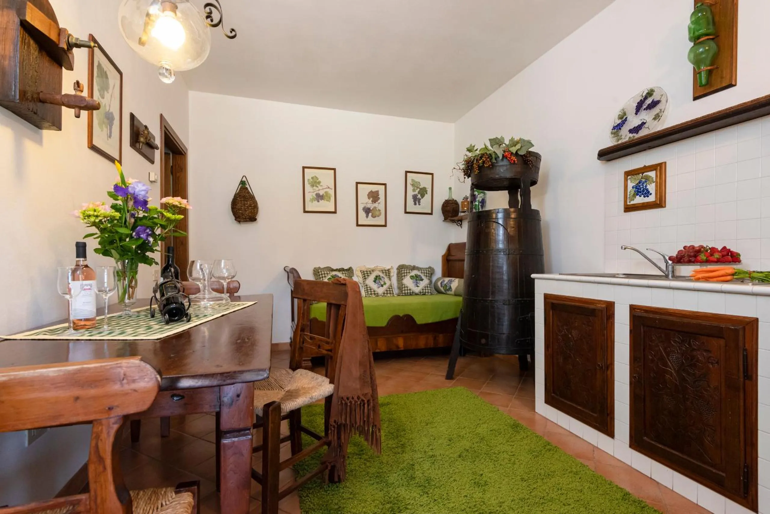 Dining area in Agriturismo La Rombaia