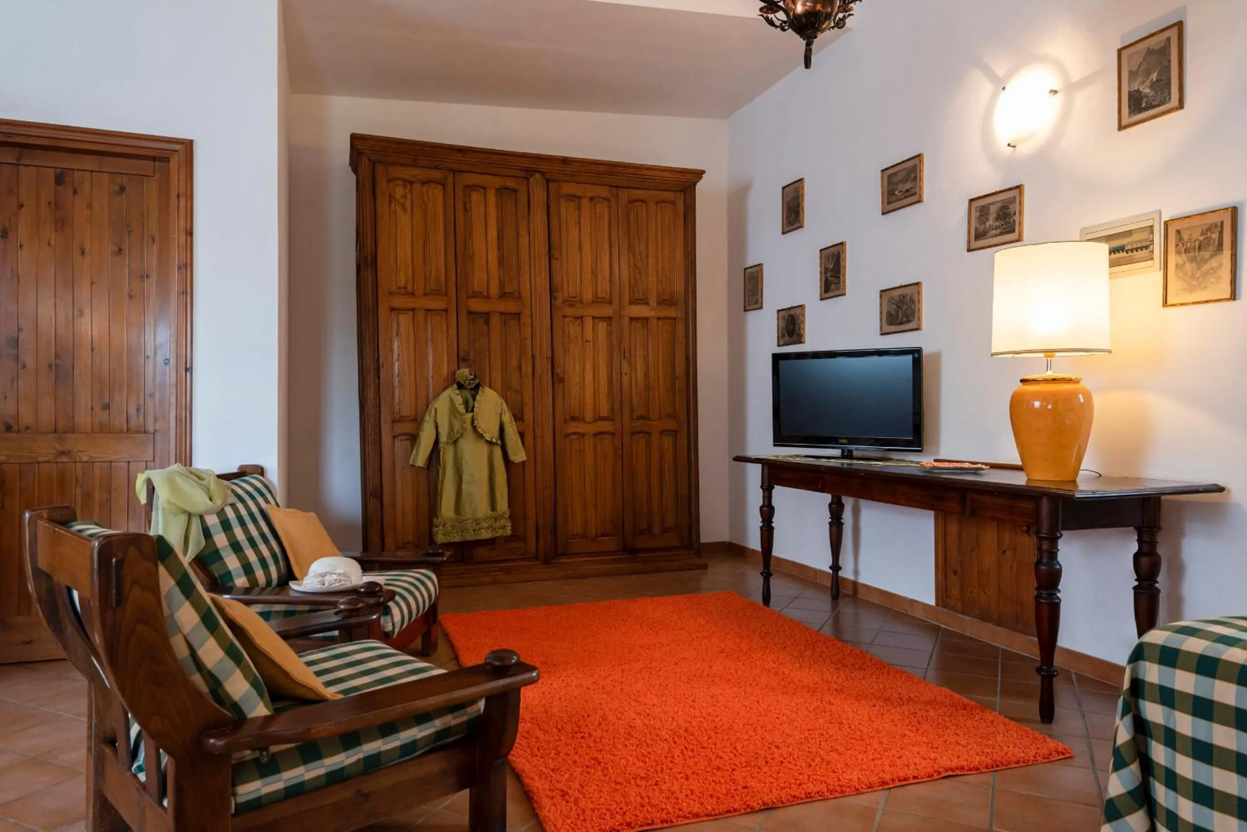 Bedroom in Agriturismo La Rombaia