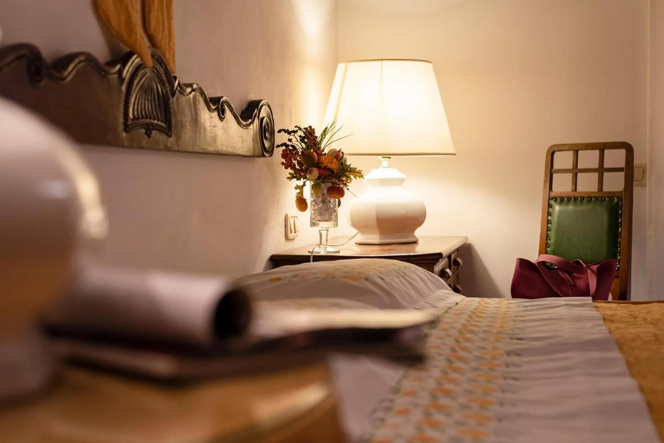 Bed in Agriturismo La Rombaia