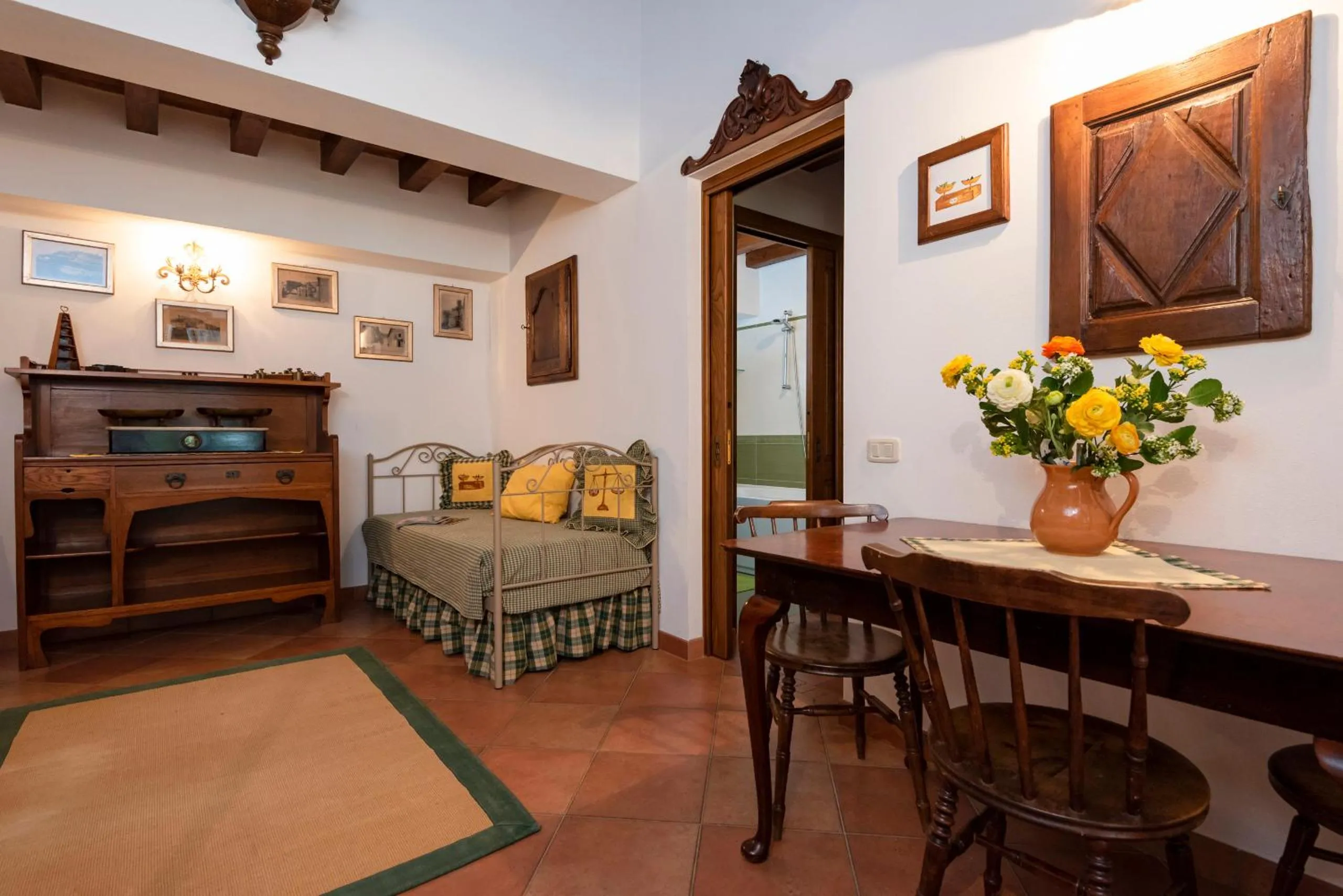 Living room in Agriturismo La Rombaia