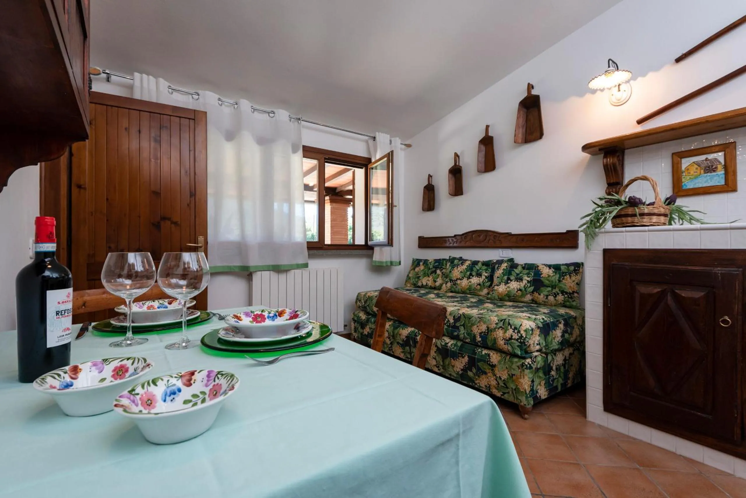 Dining area in Agriturismo La Rombaia